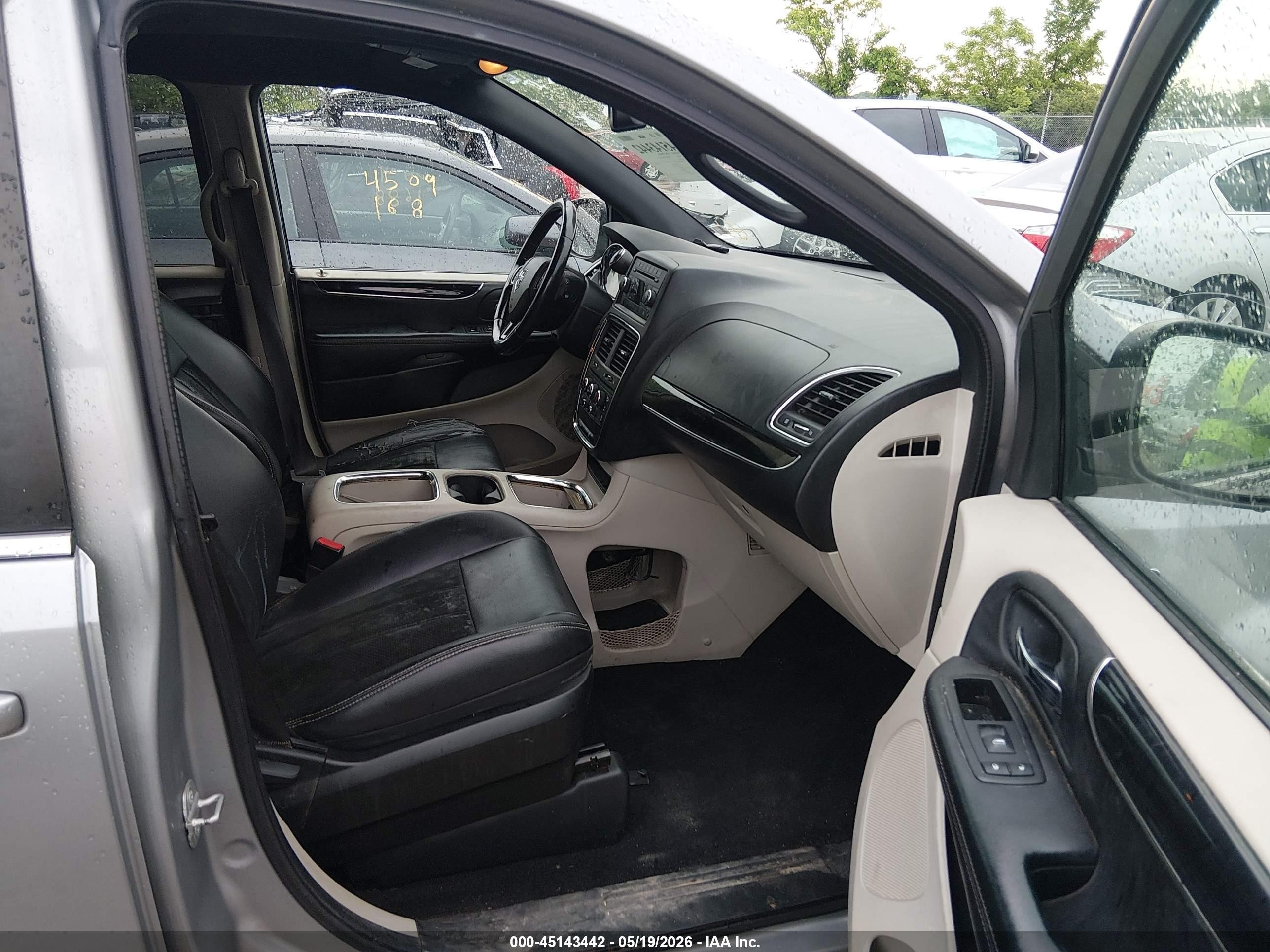 2014 Dodge Grand Caravan Sxt 30th Anniversary Gray vin: 2C4RDGCG4ER275929
