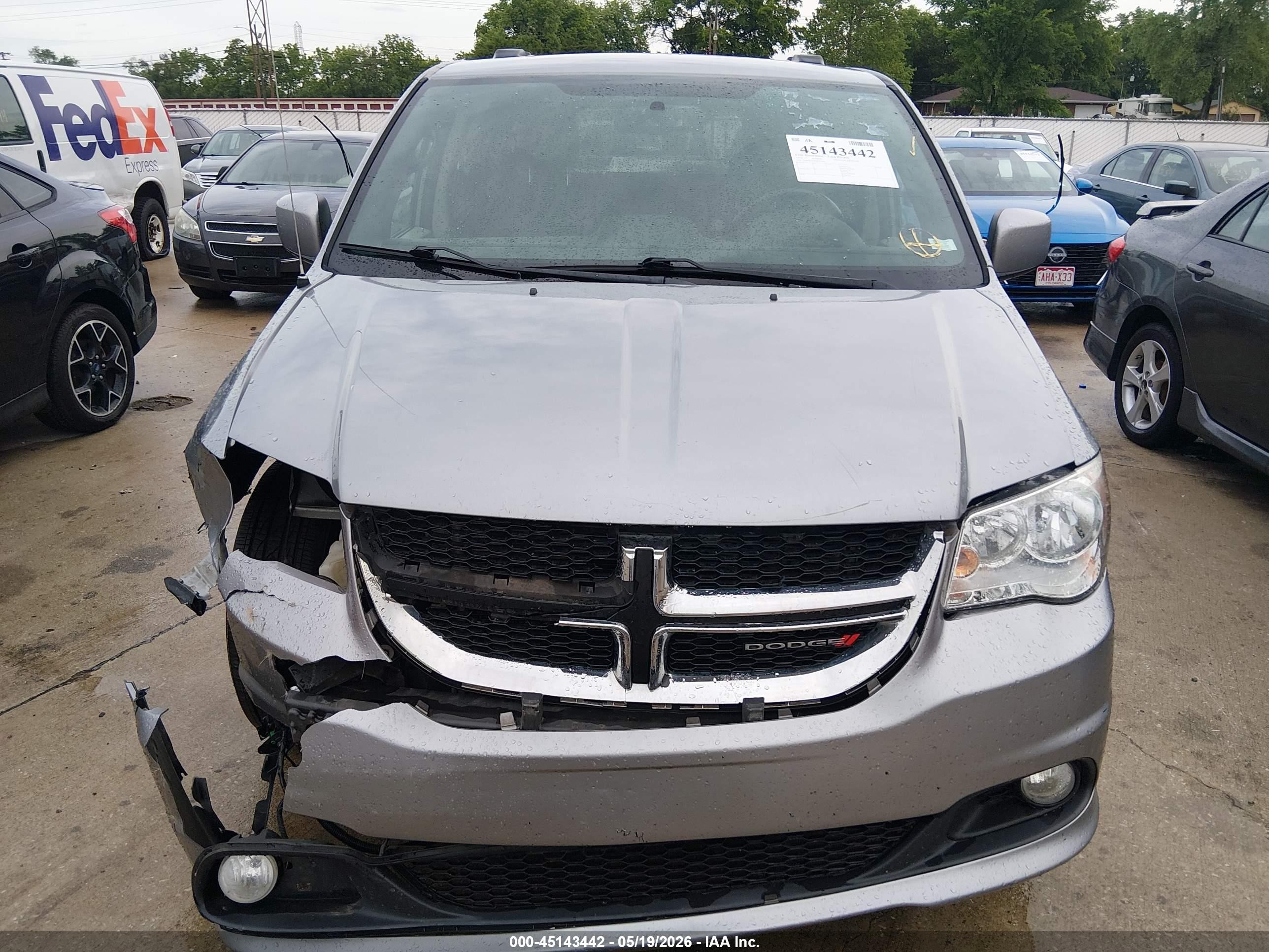 2014 Dodge Grand Caravan Sxt 30th Anniversary Gray vin: 2C4RDGCG4ER275929