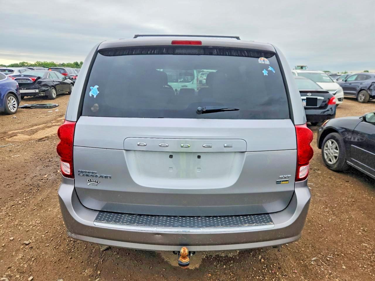 2015 Dodge Grand Caravan Sxt Silver vin: 2C4RDGCG4FR535778
