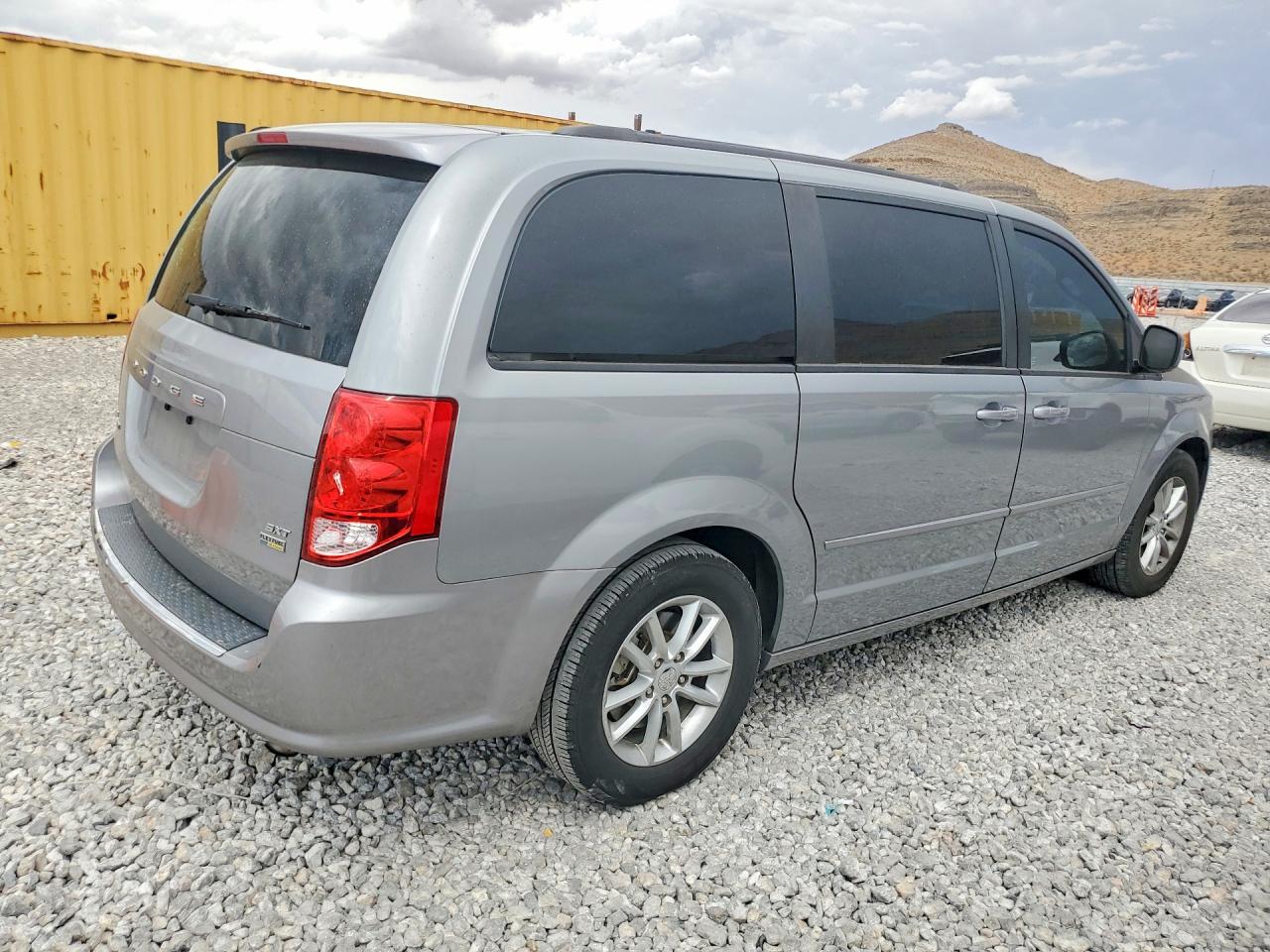 2015 Dodge Grand Caravan Sxt Silver vin: 2C4RDGCG4FR536252