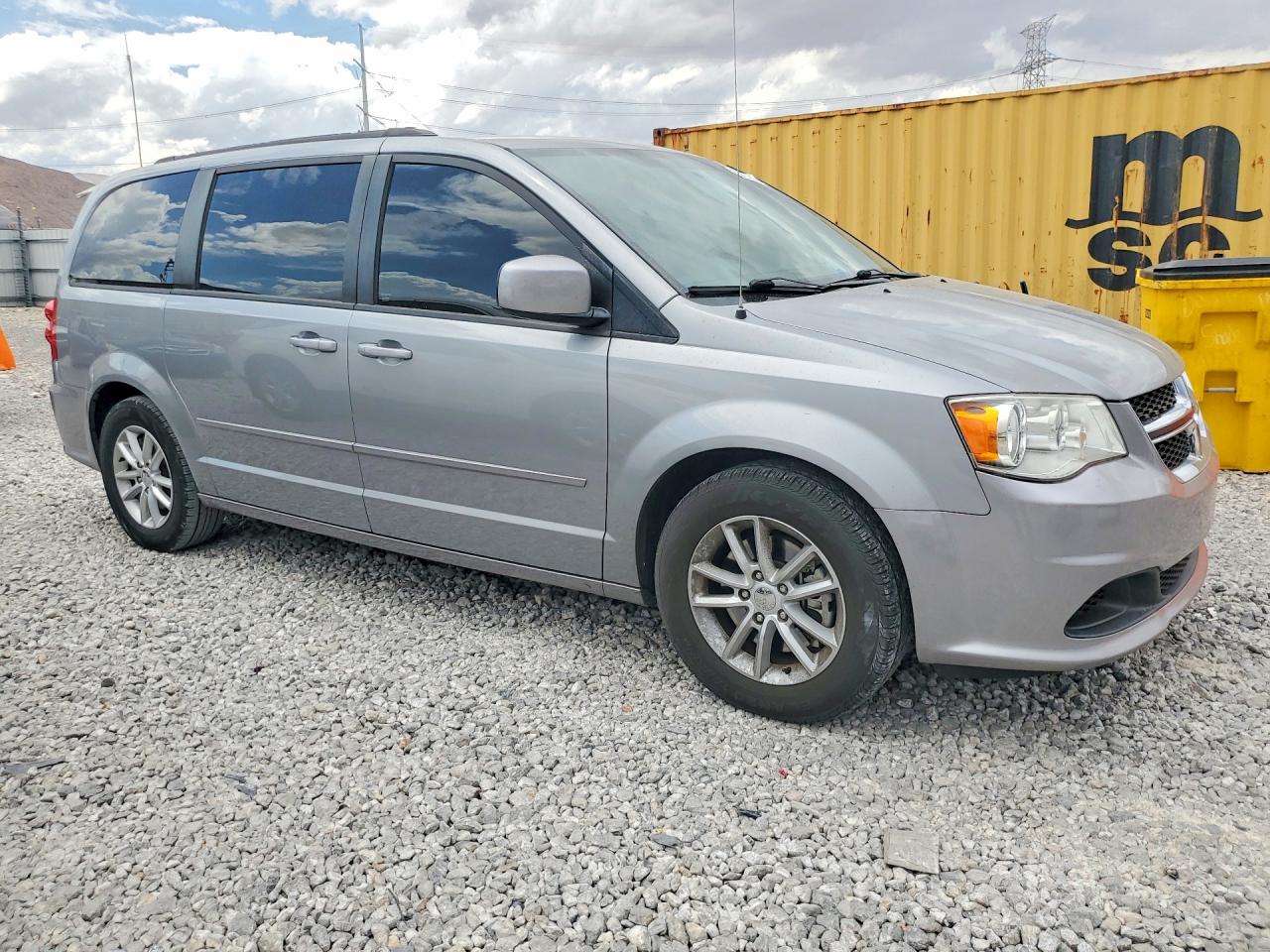 2015 Dodge Grand Caravan Sxt Silver vin: 2C4RDGCG4FR536252