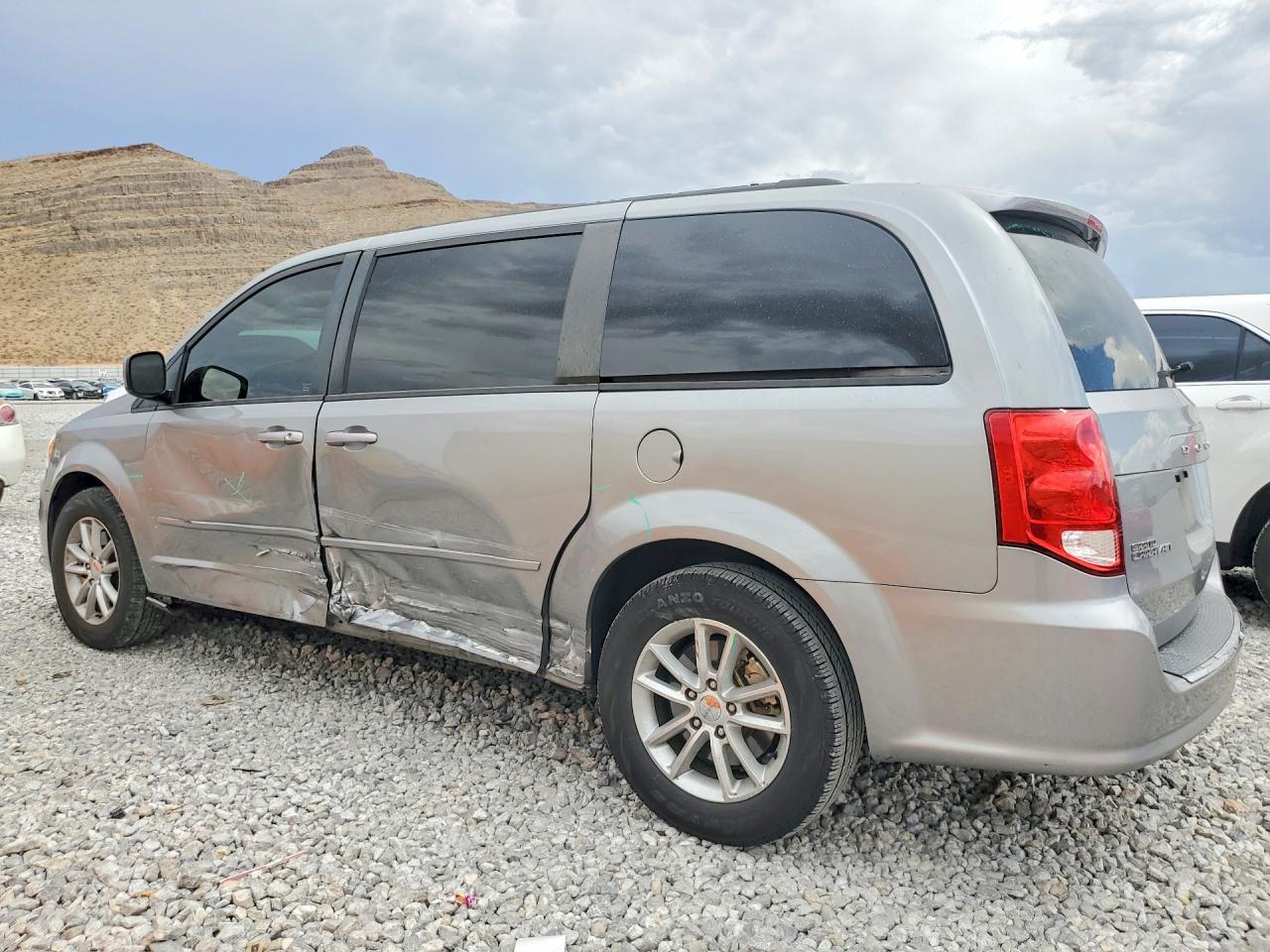 2015 Dodge Grand Caravan Sxt Silver vin: 2C4RDGCG4FR536252