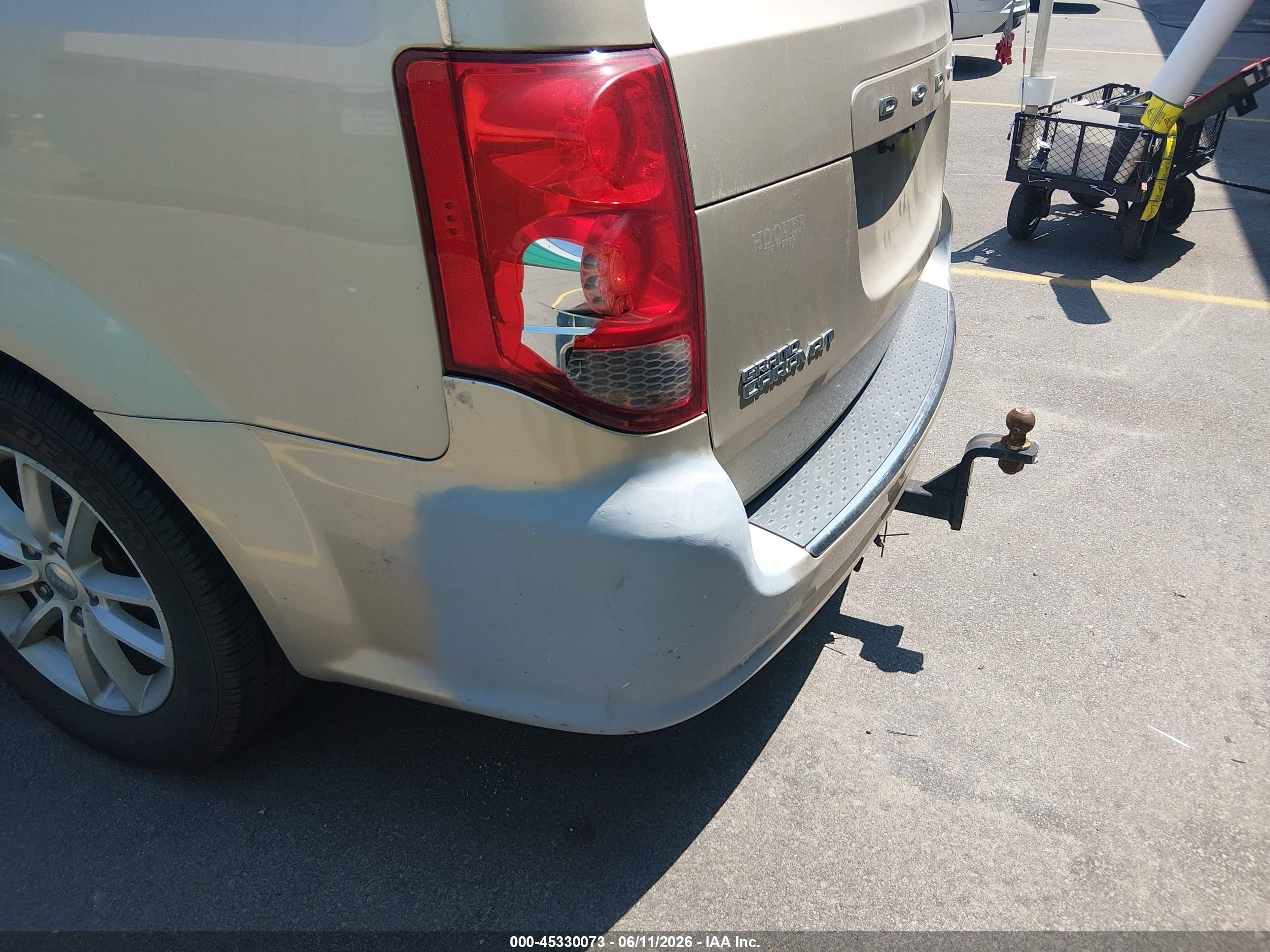 2015 Dodge Grand Caravan Sxt Beige vin: 2C4RDGCG4FR540804