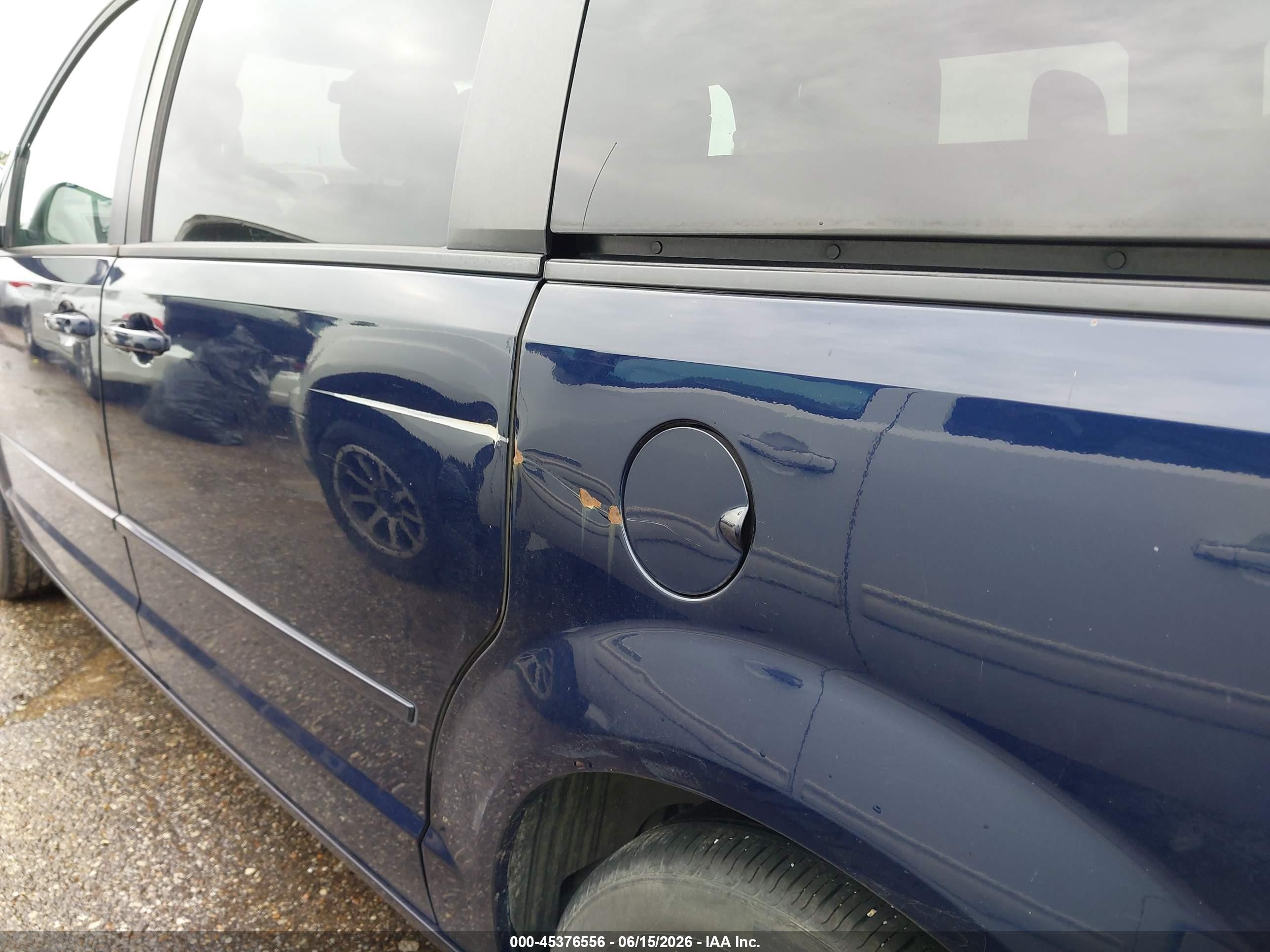 2015 Dodge Grand Caravan Sxt Dark Blue vin: 2C4RDGCG4FR556243