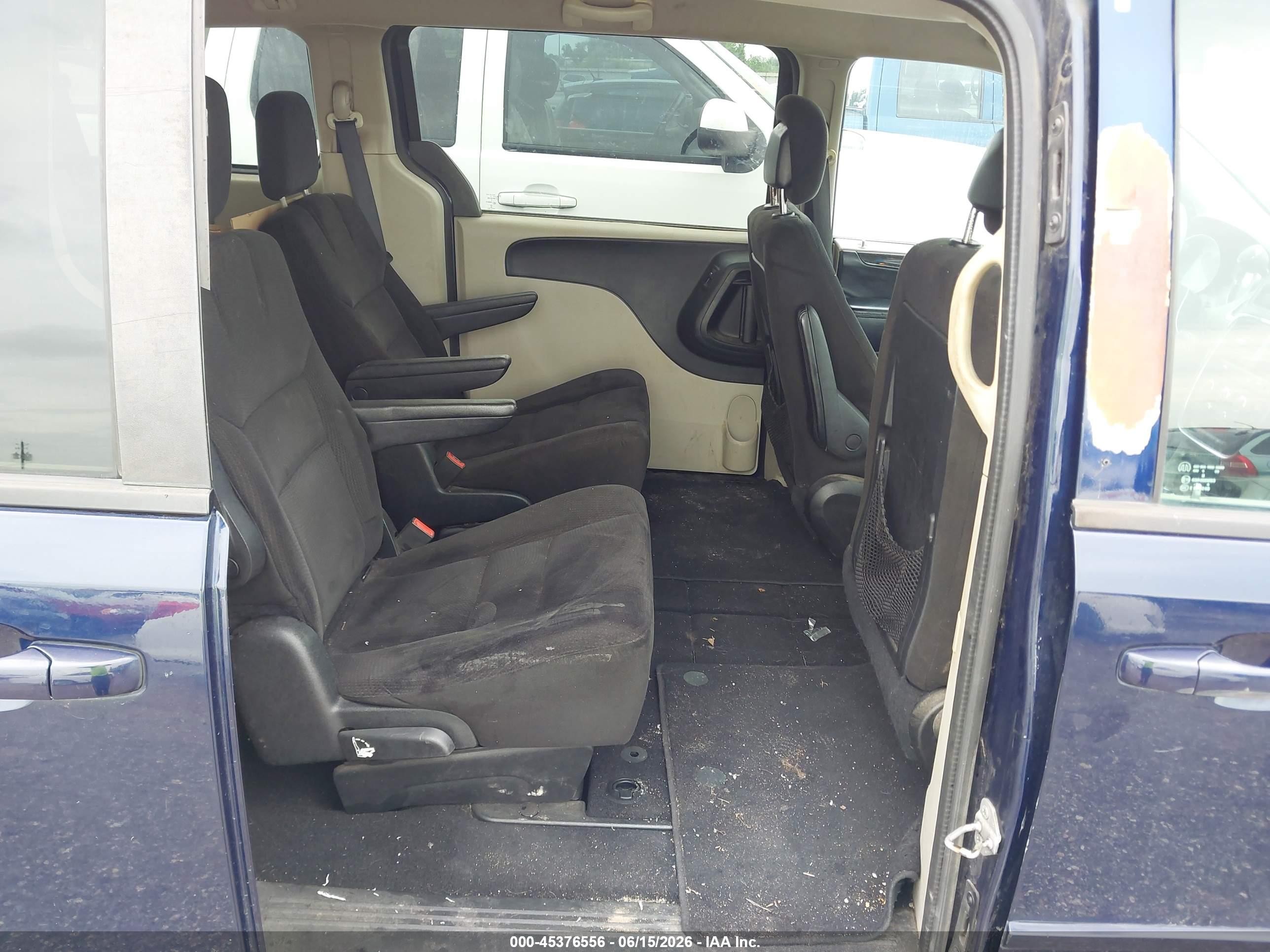 2015 Dodge Grand Caravan Sxt Dark Blue vin: 2C4RDGCG4FR556243