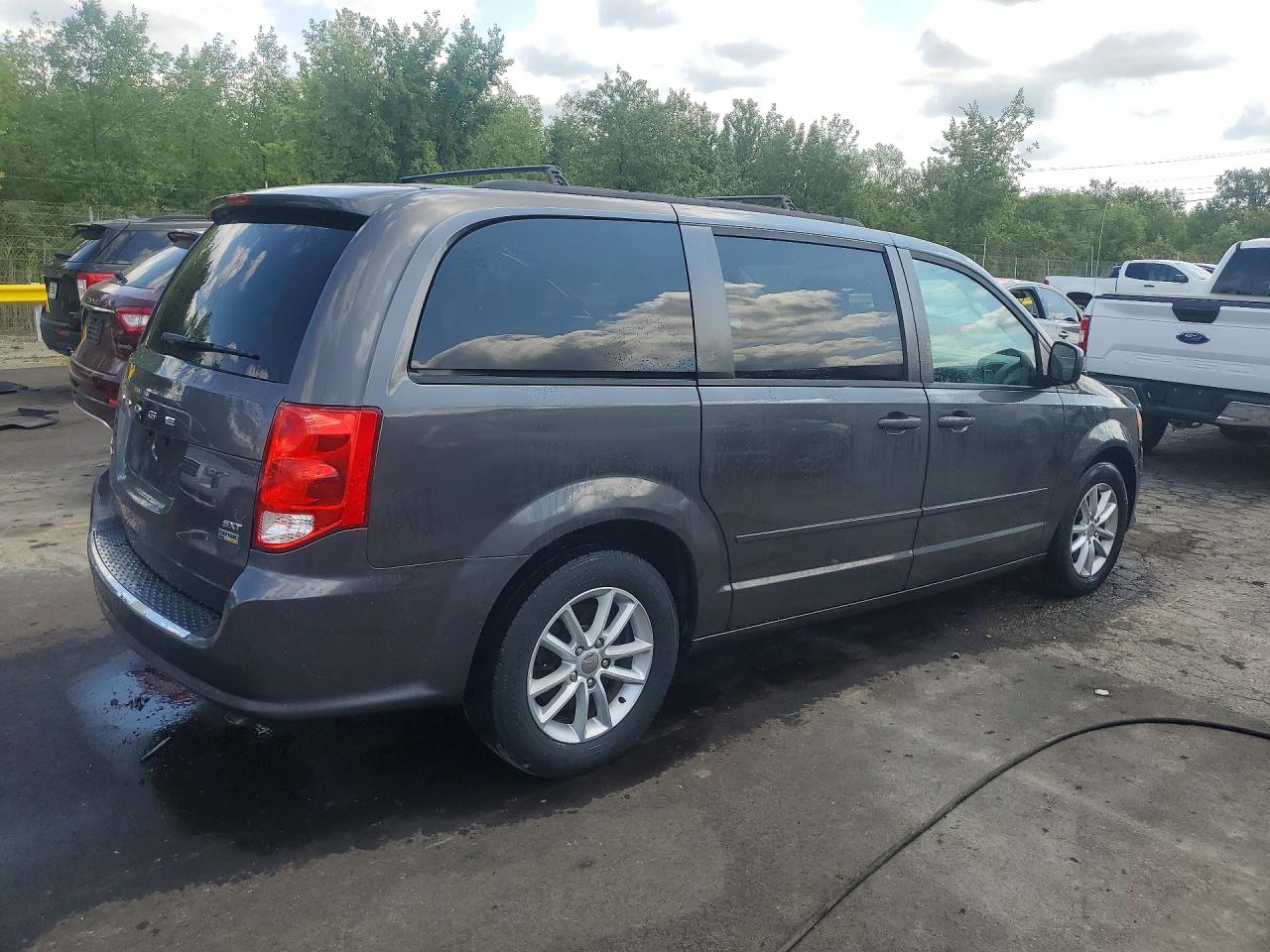 2015 Dodge Grand Caravan Sxt Gray vin: 2C4RDGCG4FR591722