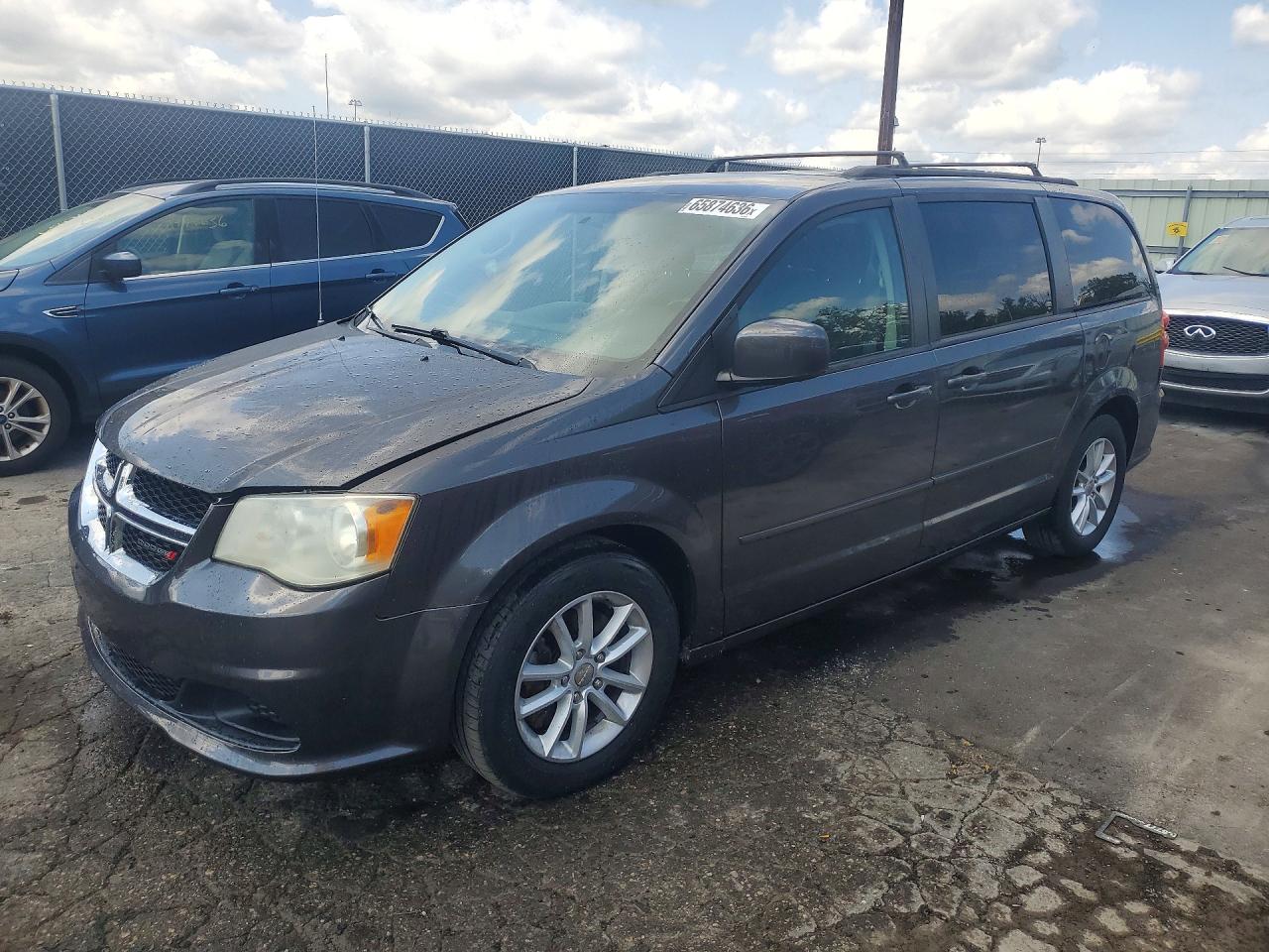 2015 Dodge Grand Caravan Sxt Gray vin: 2C4RDGCG4FR591722