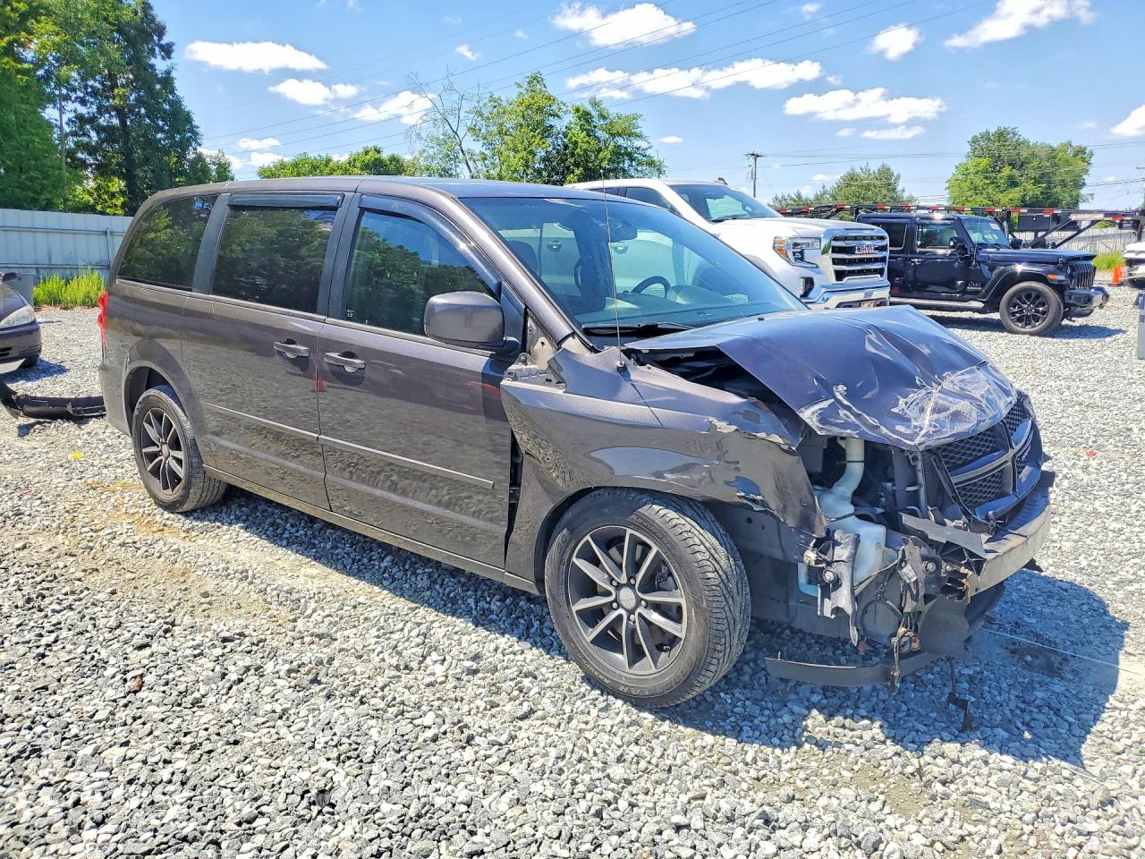 2015 Dodge Grand Caravan Sxt Black vin: 2C4RDGCG4FR663924