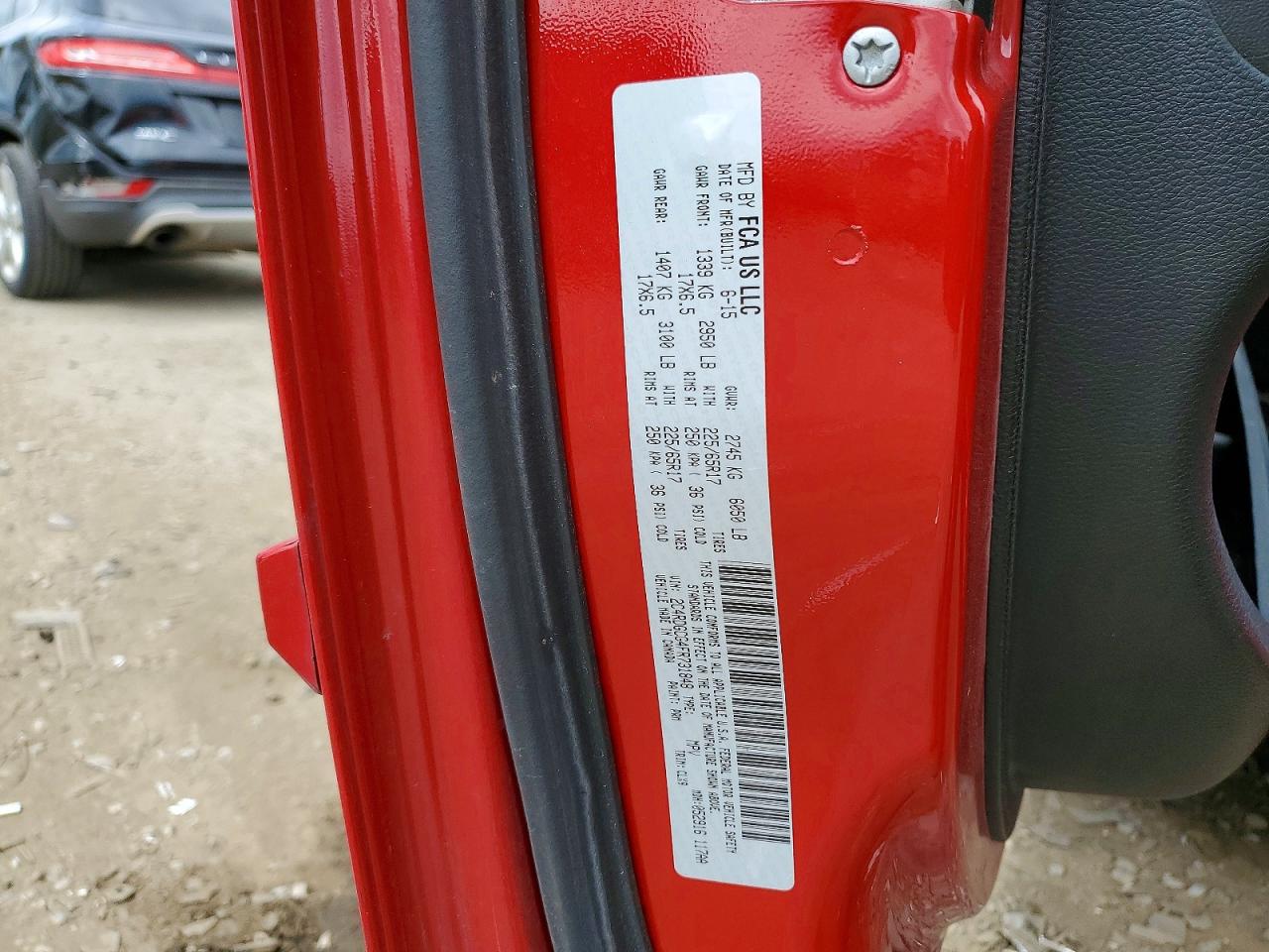 2015 Dodge Grand Caravan Sxt Red vin: 2C4RDGCG4FR731848