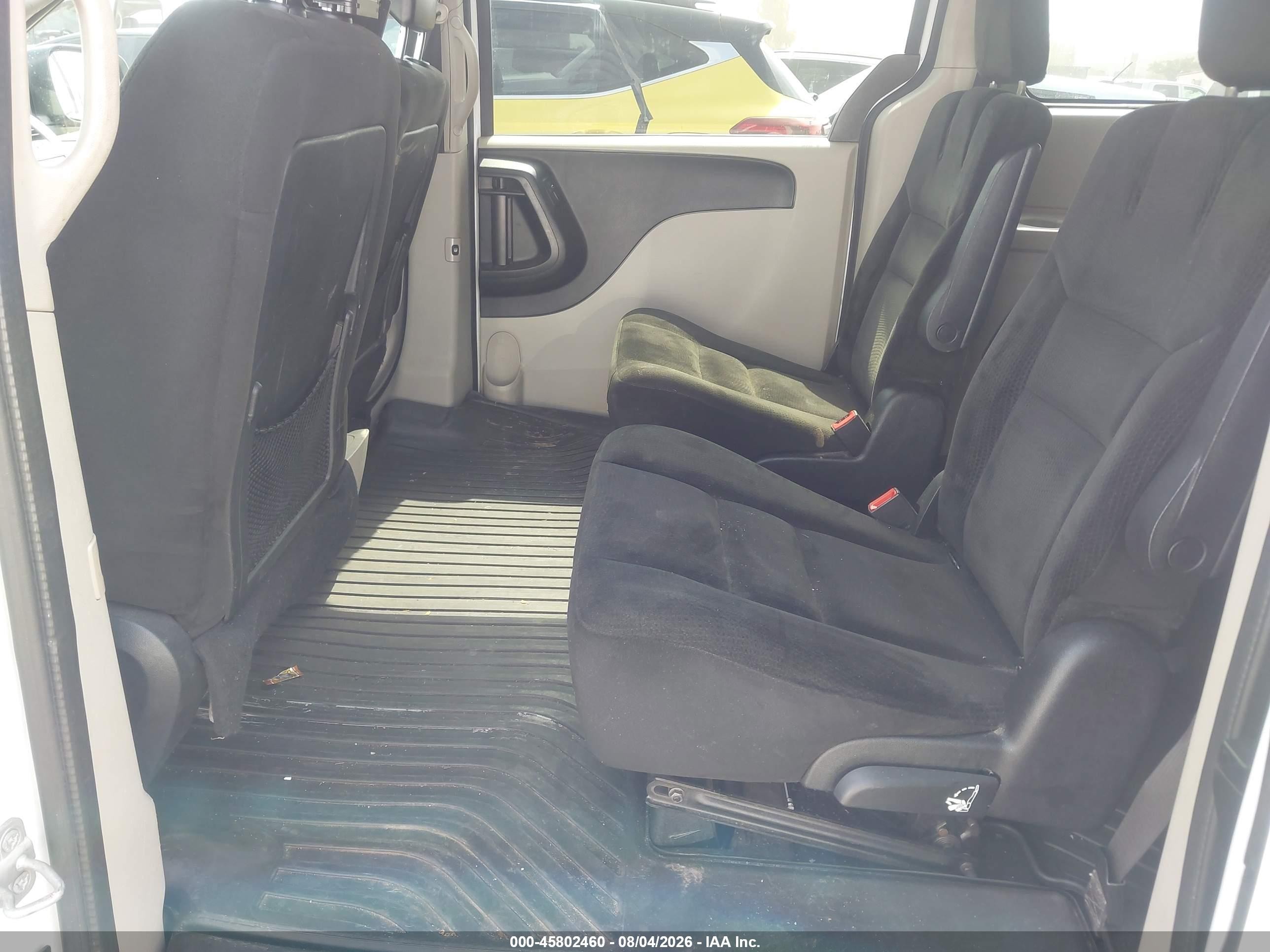 2015 Dodge Grand Caravan Sxt White vin: 2C4RDGCG4FR733356