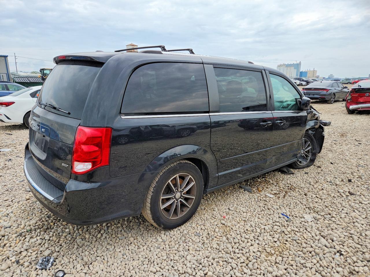 2016 Dodge Grand Caravan Sxt Black vin: 2C4RDGCG4GR315705