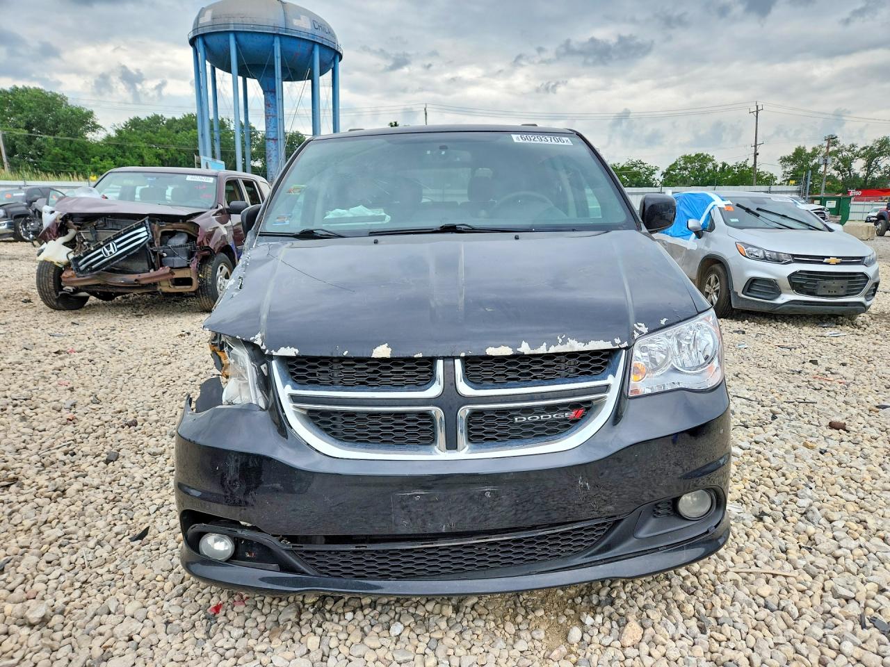 2016 Dodge Grand Caravan Sxt Black vin: 2C4RDGCG4GR315705