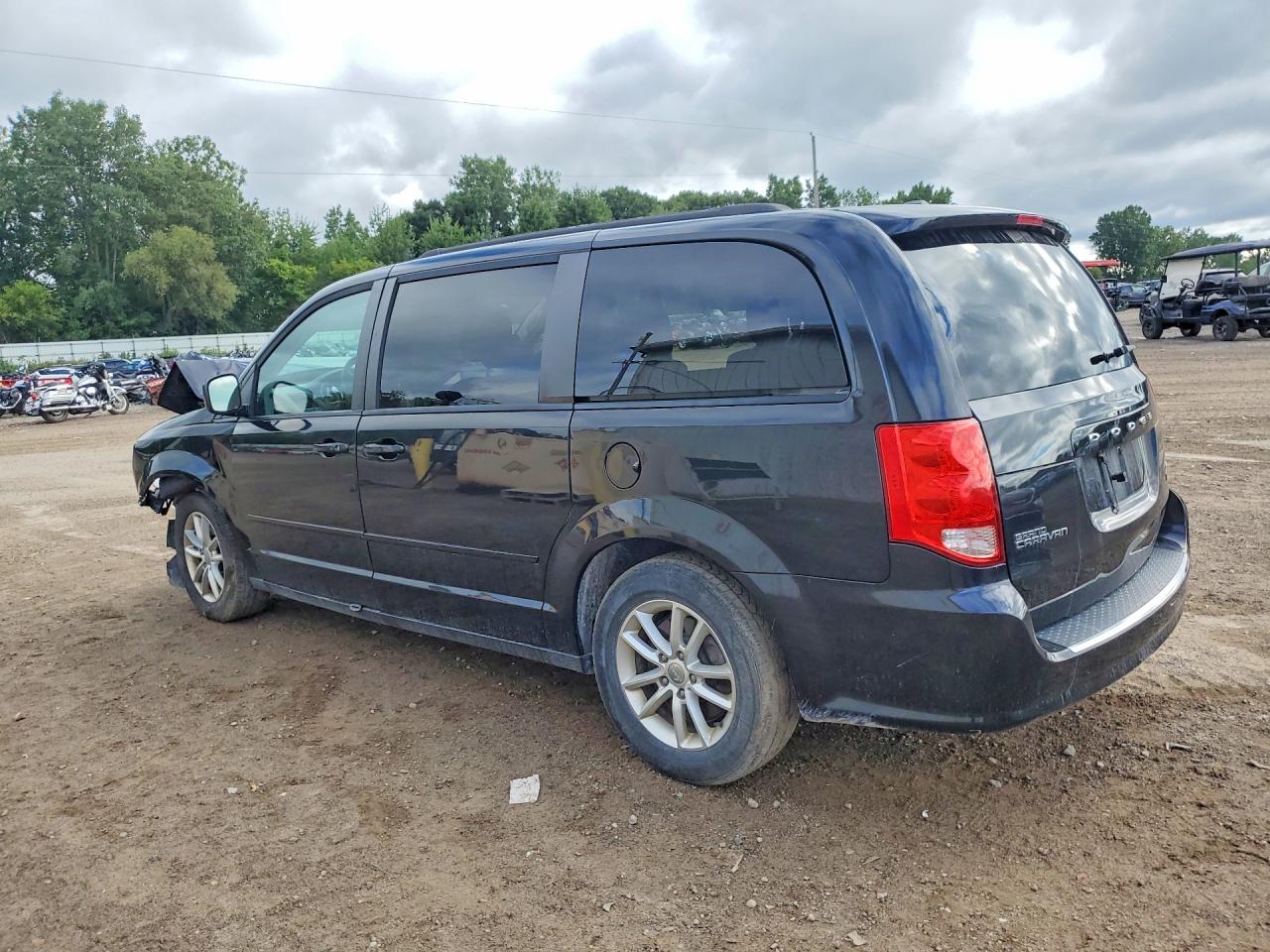 2016 Dodge Grand Caravan Sxt Black vin: 2C4RDGCG4GR339907