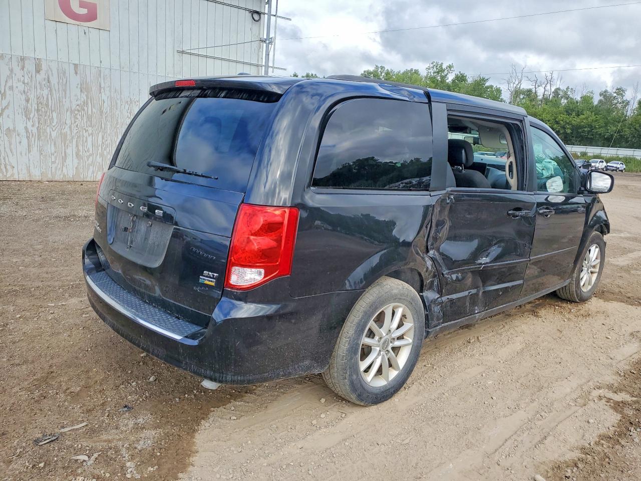2016 Dodge Grand Caravan Sxt Black vin: 2C4RDGCG4GR339907