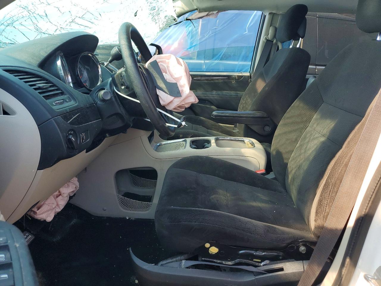 2016 Dodge Grand Caravan Sxt White vin: 2C4RDGCG4GR344119