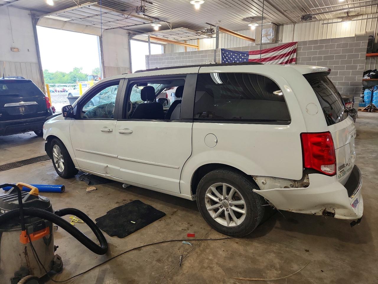 2016 Dodge Grand Caravan Sxt White vin: 2C4RDGCG4GR344119