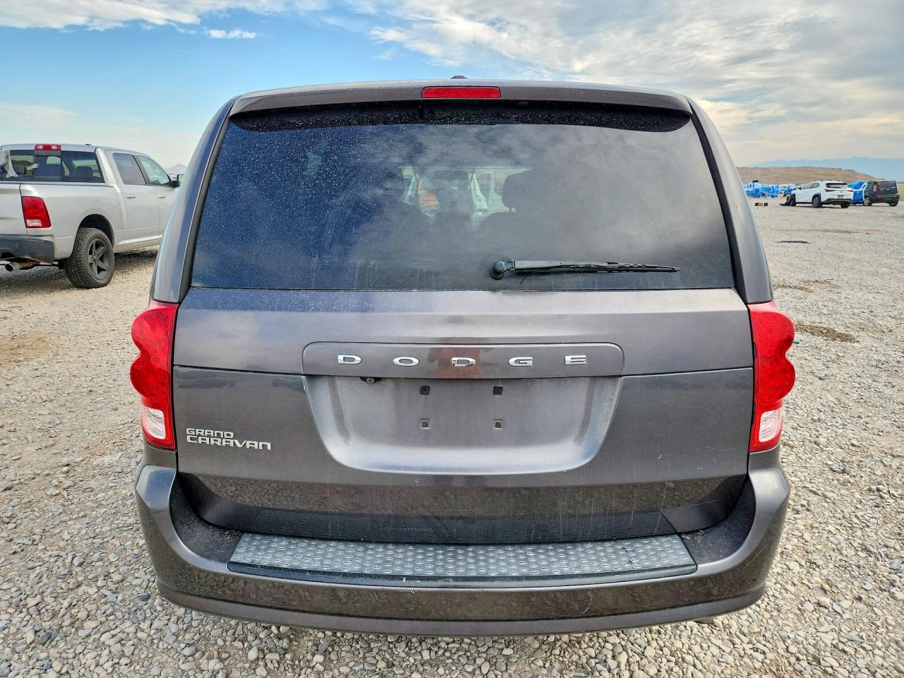 2016 Dodge Grand Caravan Sxt Серый vin: 2C4RDGCG4GR362748