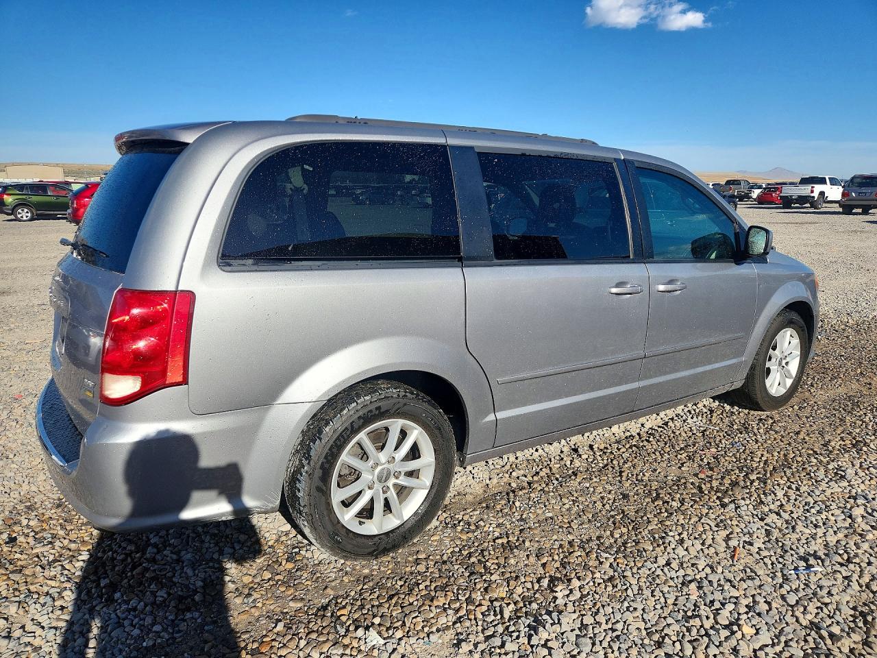 2016 Dodge Grand Caravan Sxt Silver vin: 2C4RDGCG4GR376441