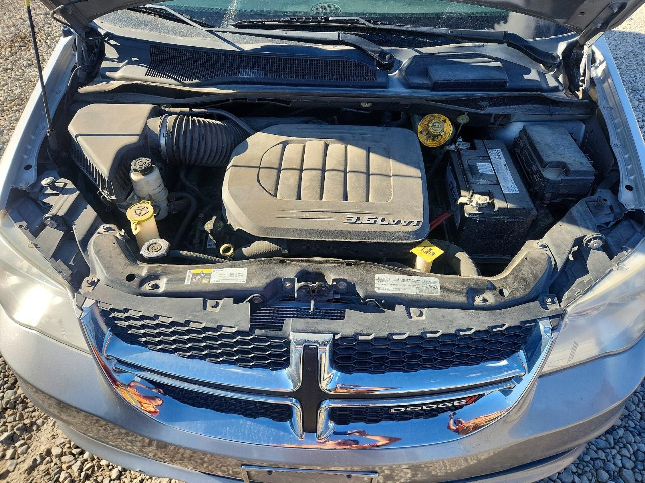 2016 Dodge Grand Caravan Sxt Silver vin: 2C4RDGCG4GR376441