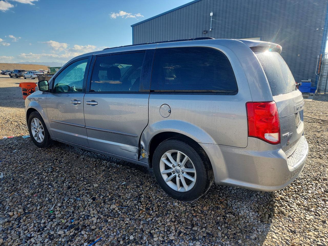 2016 Dodge Grand Caravan Sxt Silver vin: 2C4RDGCG4GR376441