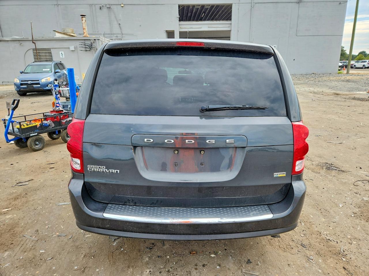 2012 Dodge Grand Caravan Sxt Gray vin: 2C4RDGCG5CR121940