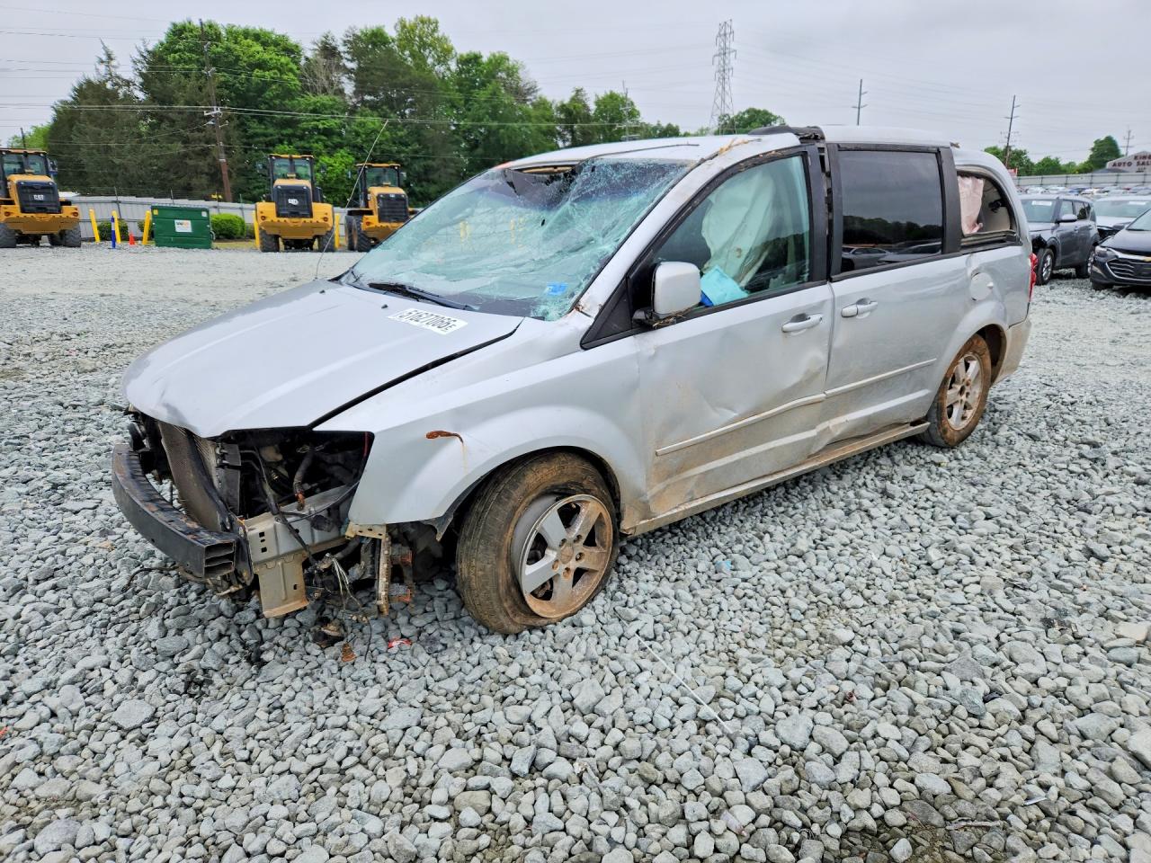 2012 Dodge Grand Caravan Sxt Silver vin: 2C4RDGCG5CR130556