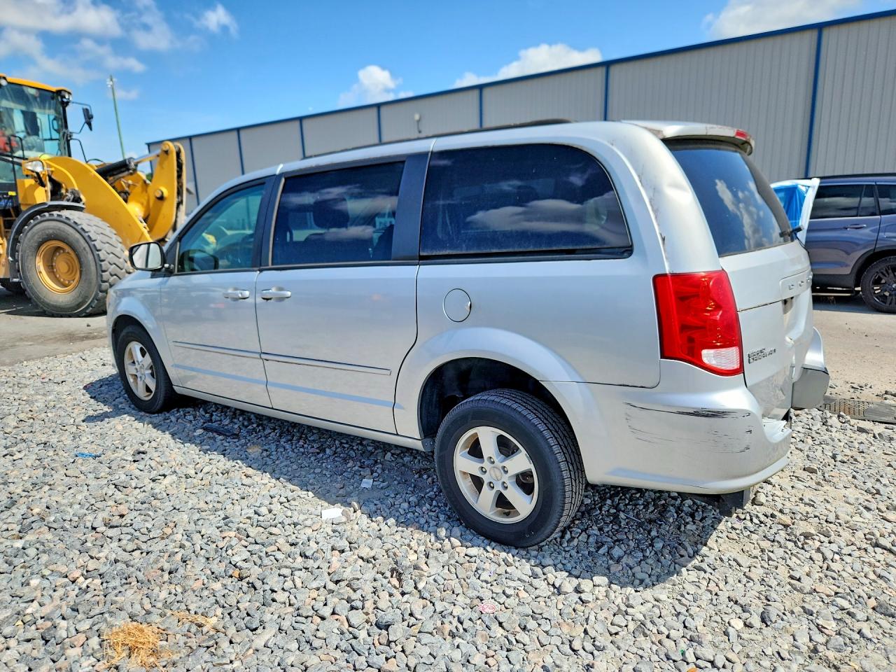 2012 Dodge Grand Caravan Sxt Silver vin: 2C4RDGCG5CR195357