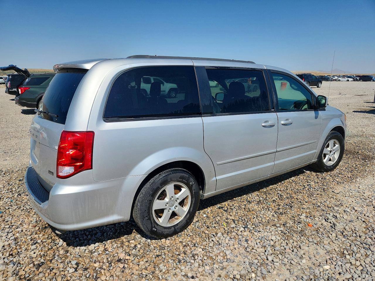 2012 Dodge Grand Caravan Sxt Silver vin: 2C4RDGCG5CR196721
