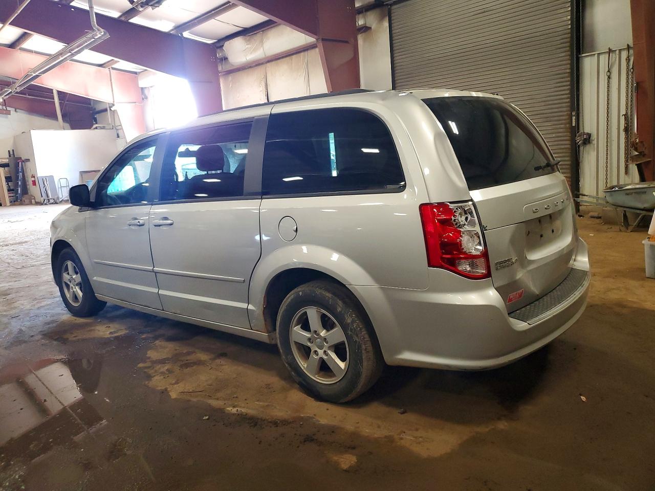 2012 Dodge Grand Caravan Sxt Silver vin: 2C4RDGCG5CR197366