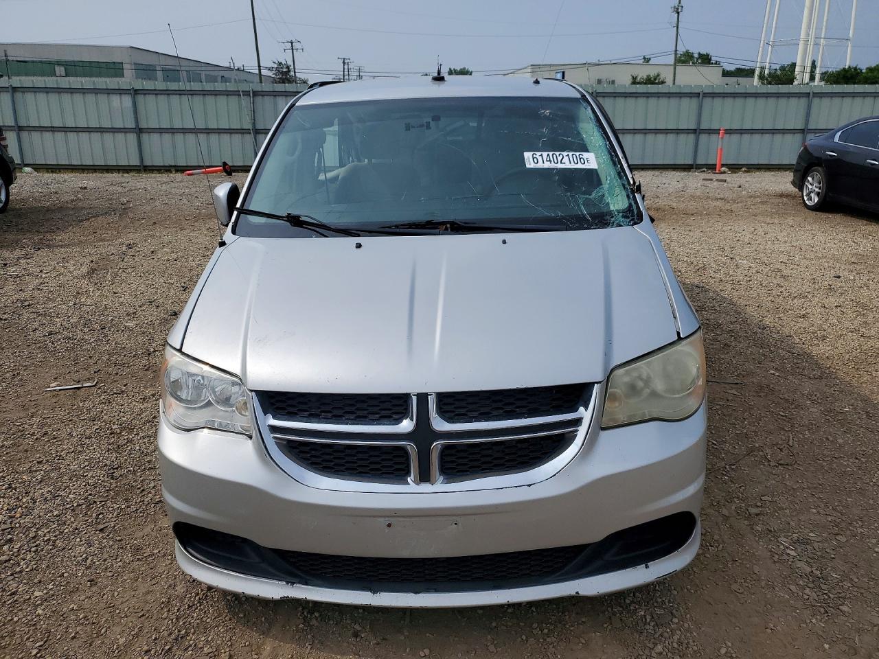 2012 Dodge Grand Caravan Sxt Silver vin: 2C4RDGCG5CR205269