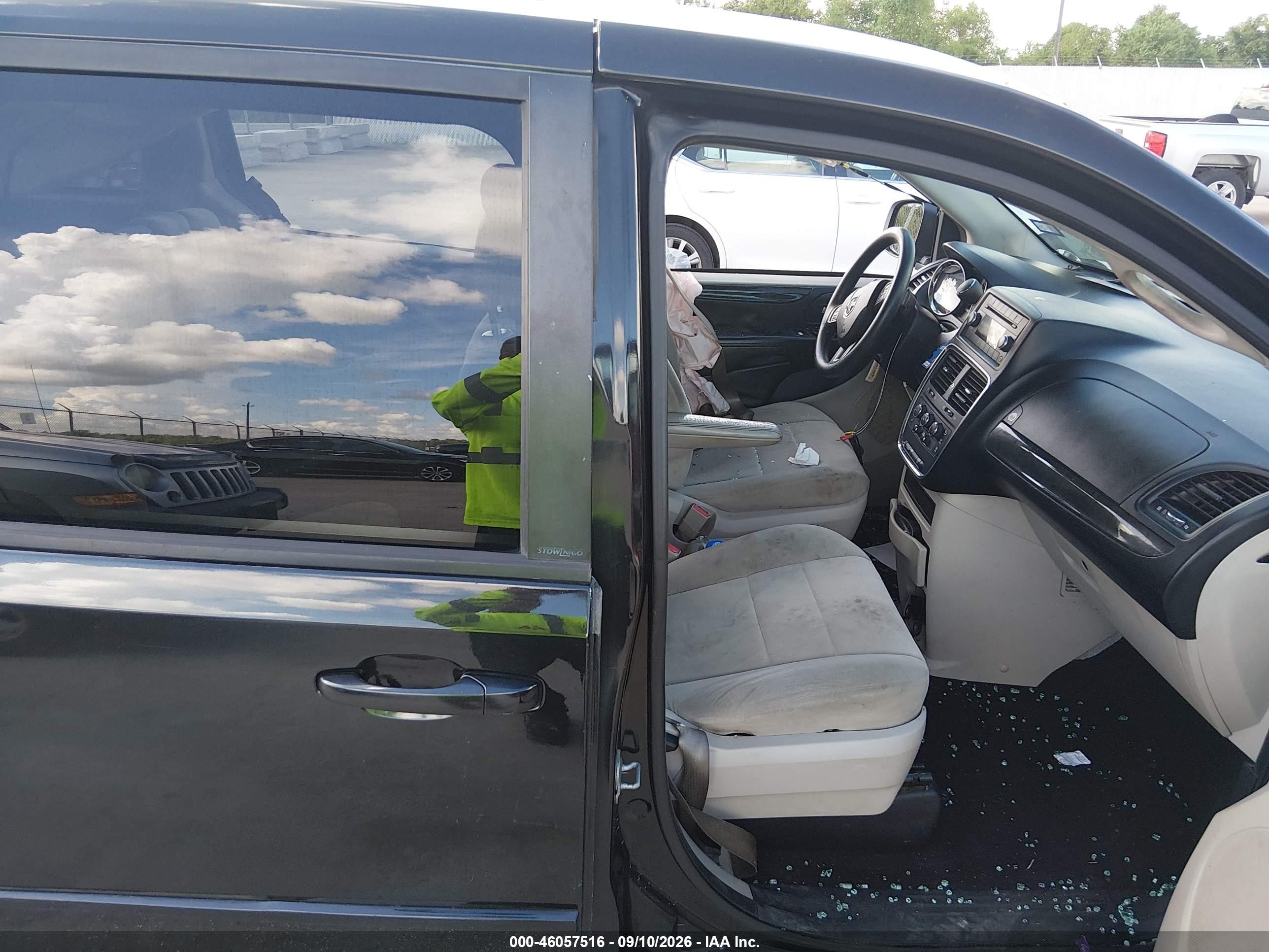 2012 Dodge Grand Caravan Sxt Black vin: 2C4RDGCG5CR274480