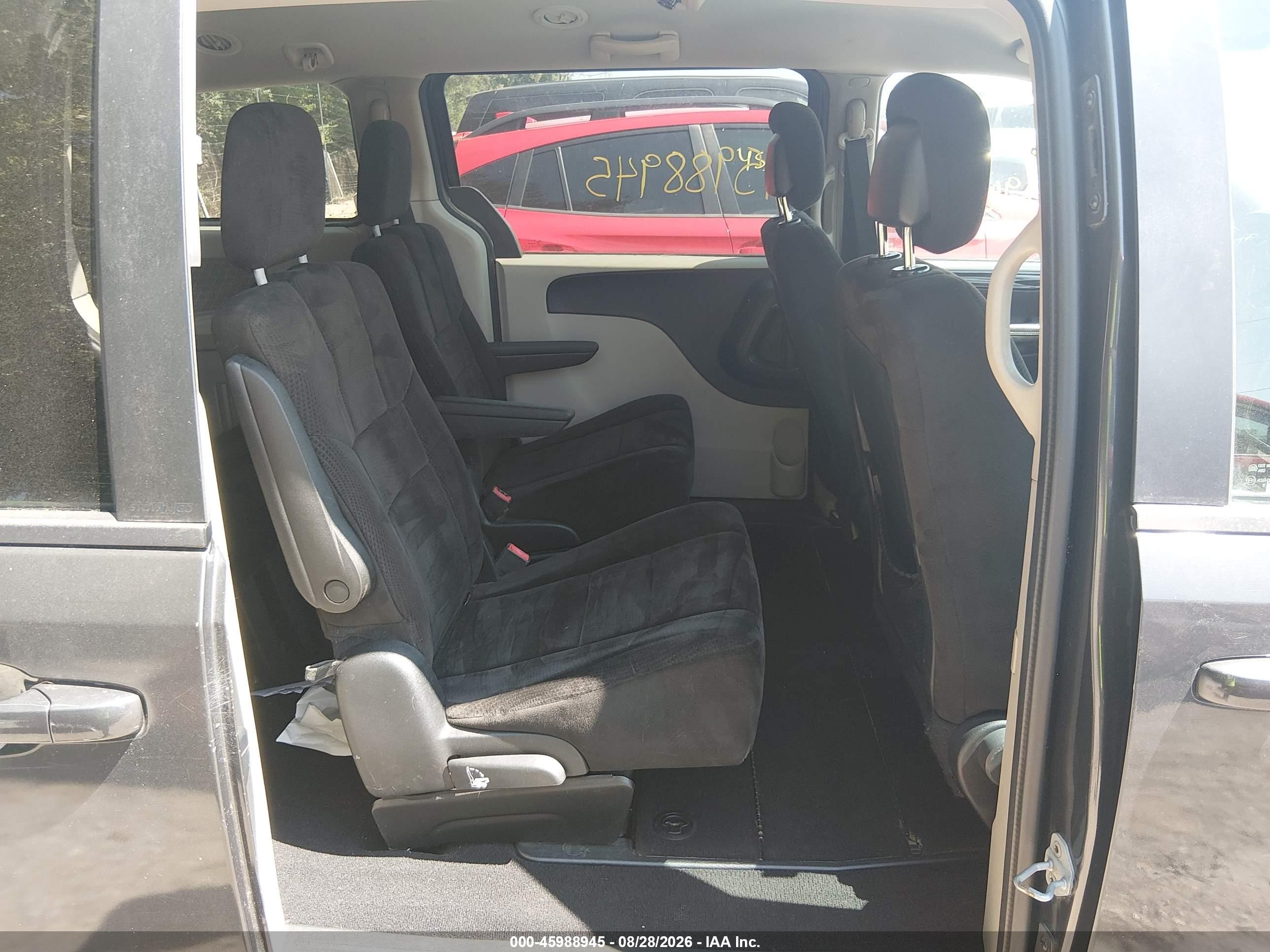 2012 Dodge Grand Caravan Sxt Gray vin: 2C4RDGCG5CR303847