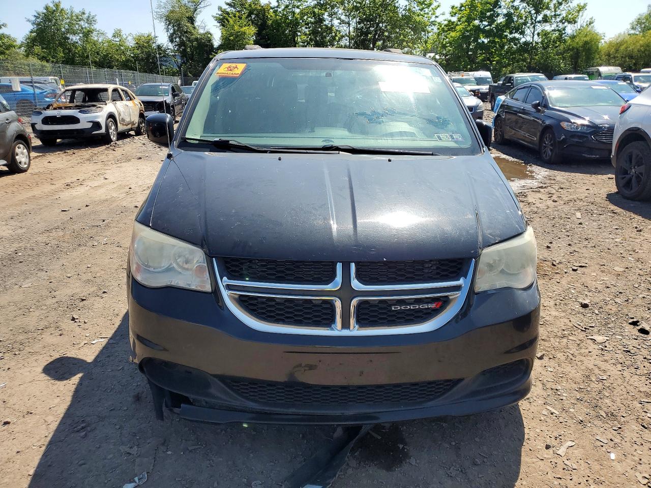 2012 Dodge Grand Caravan Sxt Black vin: 2C4RDGCG5CR334290
