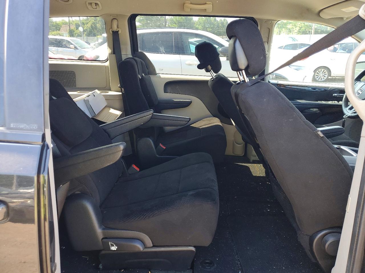 2012 Dodge Grand Caravan Sxt Black vin: 2C4RDGCG5CR334290