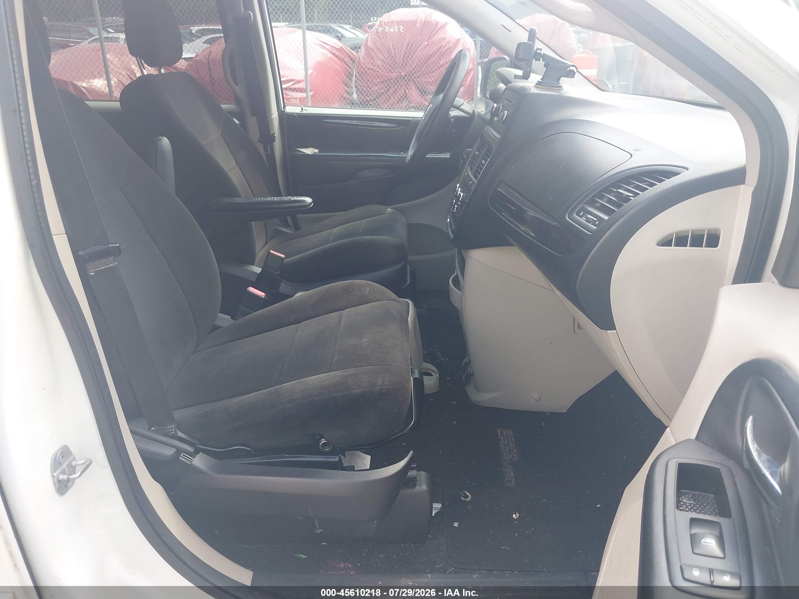 2013 Dodge Grand Caravan Sxt White vin: 2C4RDGCG5DR536547