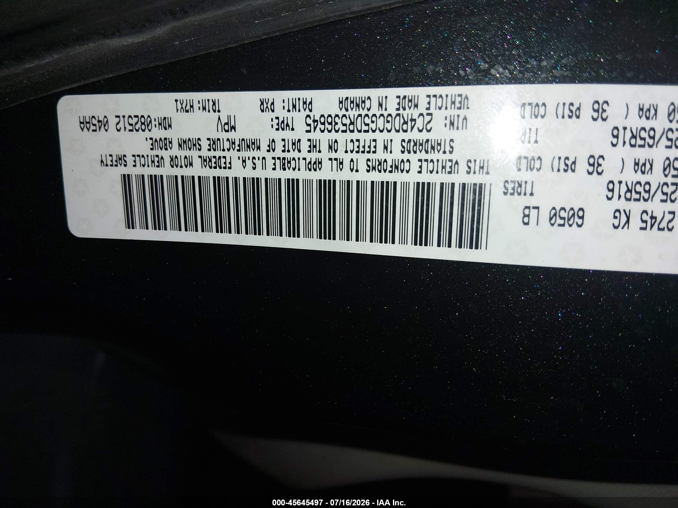 2013 Dodge Grand Caravan Sxt Black vin: 2C4RDGCG5DR536645