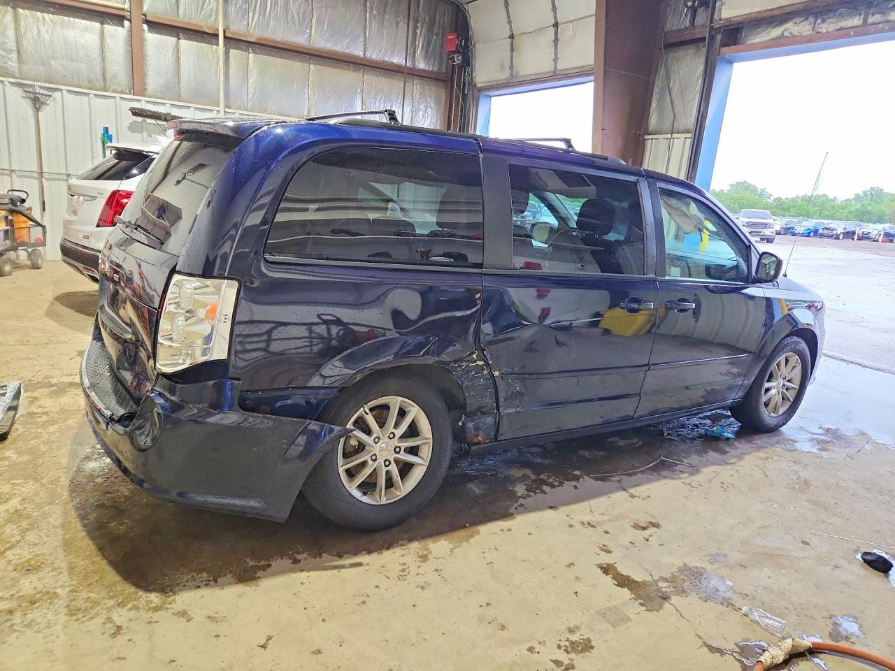 2013 Dodge Grand Caravan Sxt Blue vin: 2C4RDGCG5DR538251