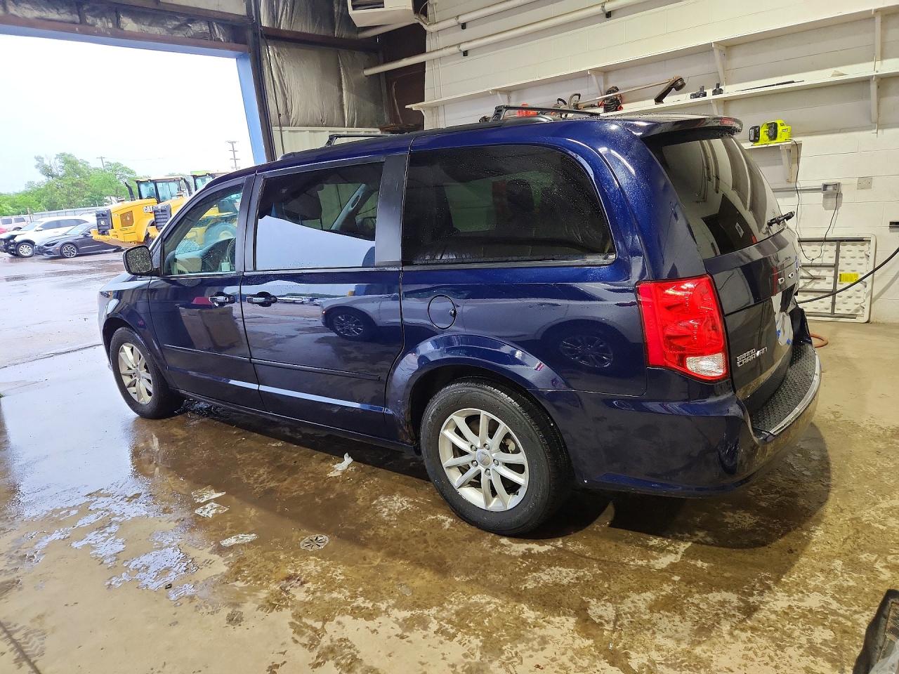2013 Dodge Grand Caravan Sxt Blue vin: 2C4RDGCG5DR538251