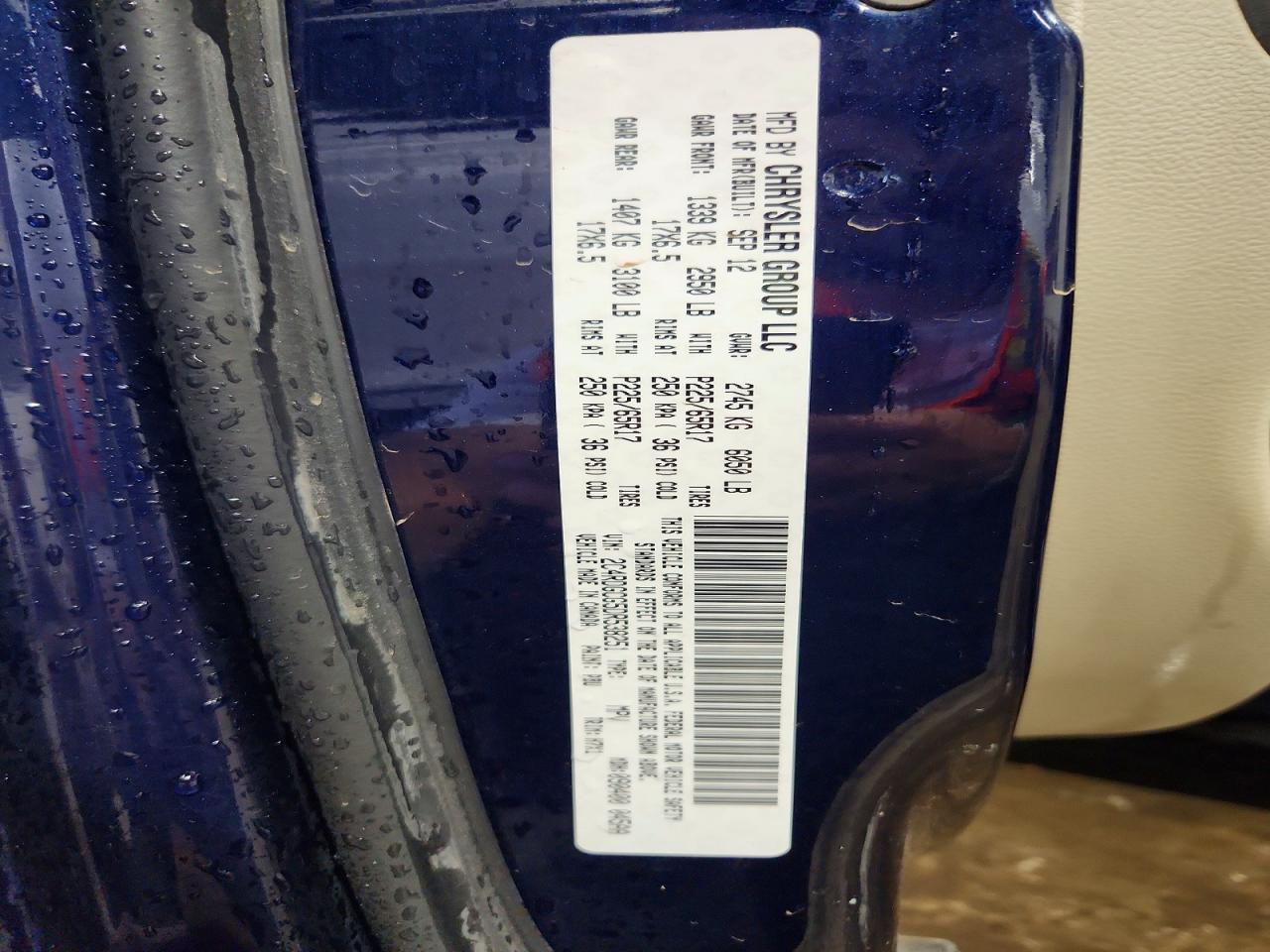 2013 Dodge Grand Caravan Sxt Blue vin: 2C4RDGCG5DR538251