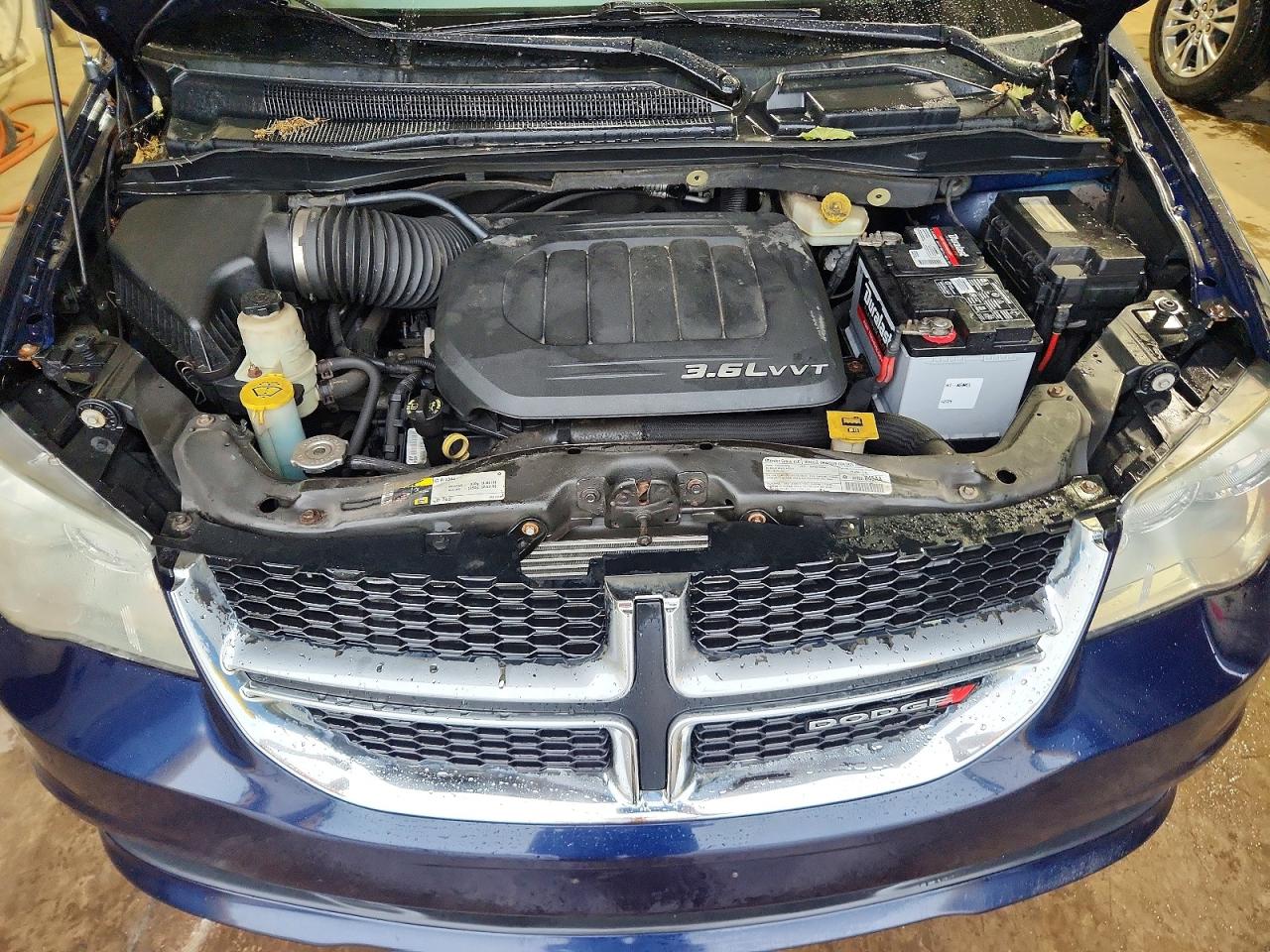 2013 Dodge Grand Caravan Sxt Blue vin: 2C4RDGCG5DR538251