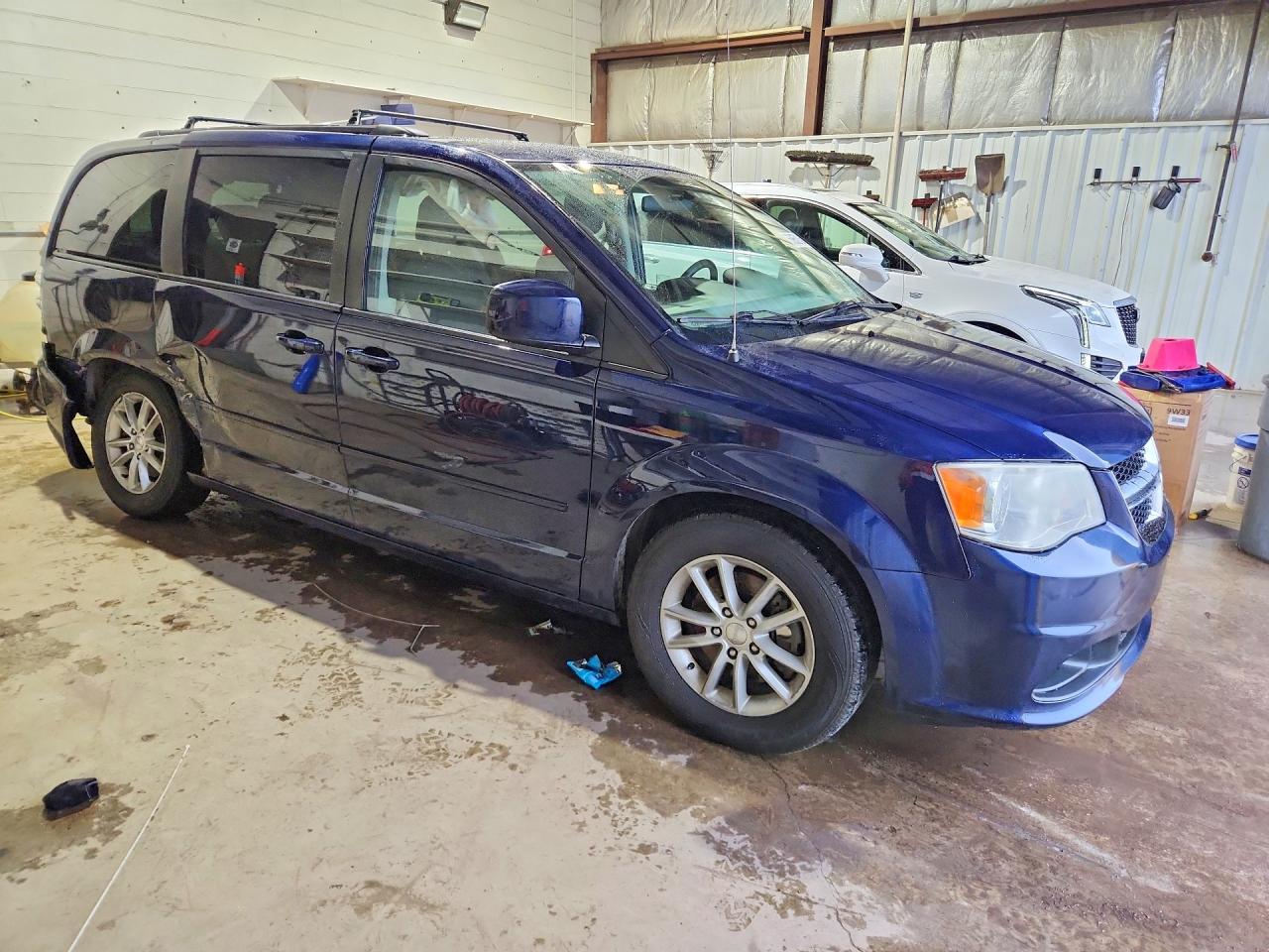2013 Dodge Grand Caravan Sxt Blue vin: 2C4RDGCG5DR538251