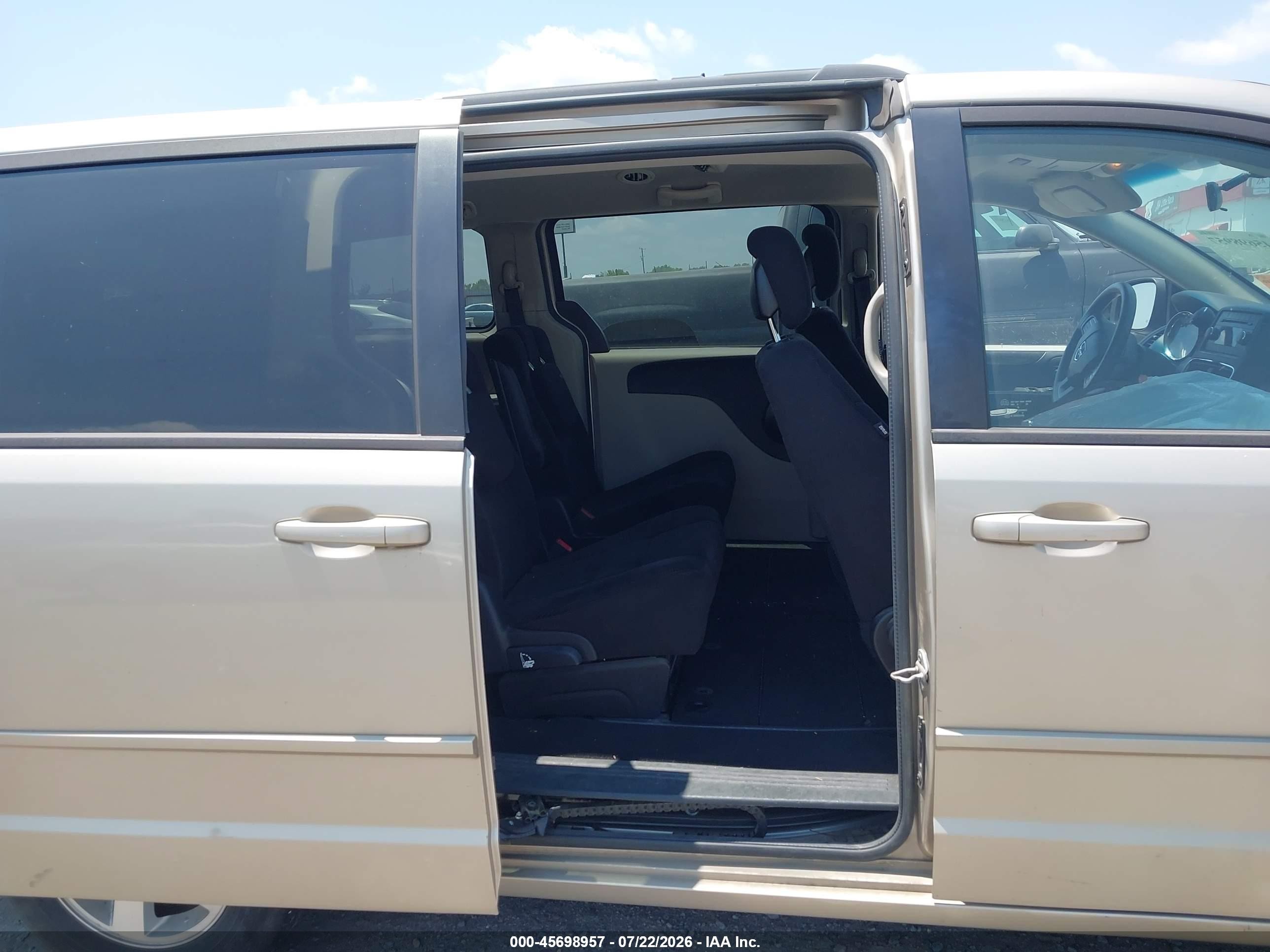 2013 Dodge Grand Caravan Sxt Gold vin: 2C4RDGCG5DR553946