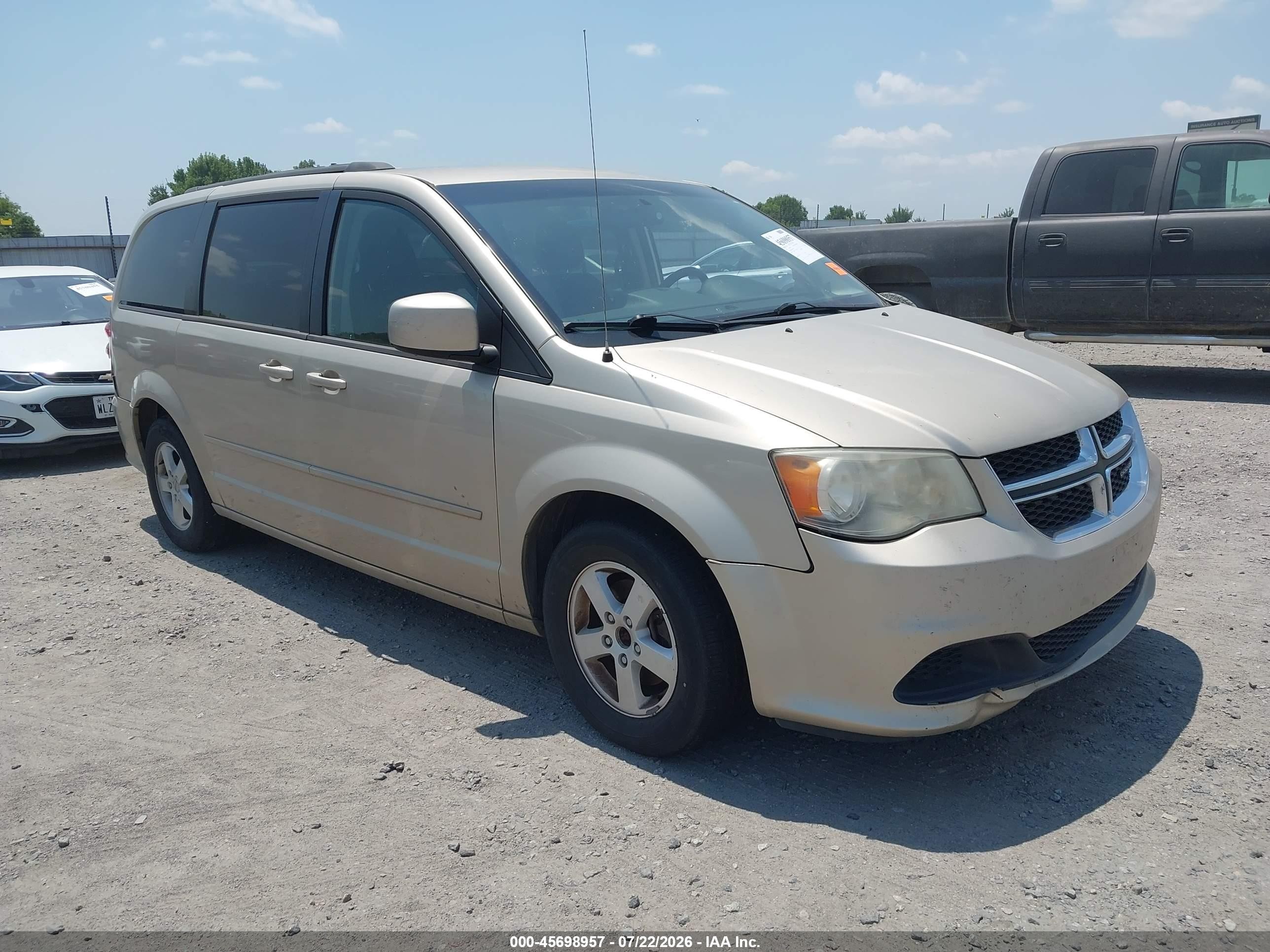 2013 Dodge Grand Caravan Sxt Gold vin: 2C4RDGCG5DR553946