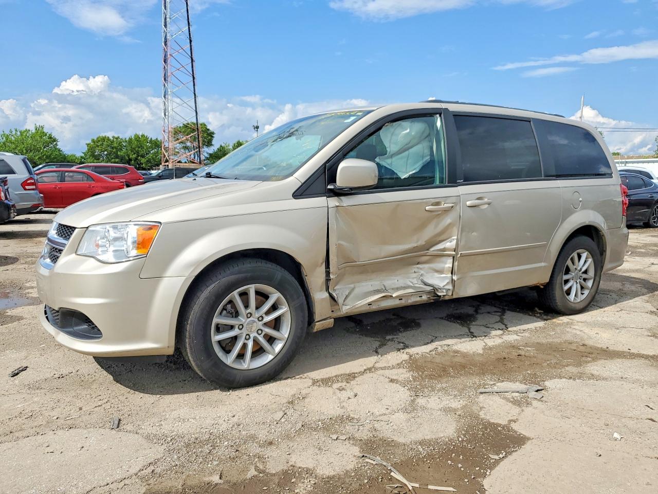 2013 Dodge Grand Caravan Sxt Gold vin: 2C4RDGCG5DR642223