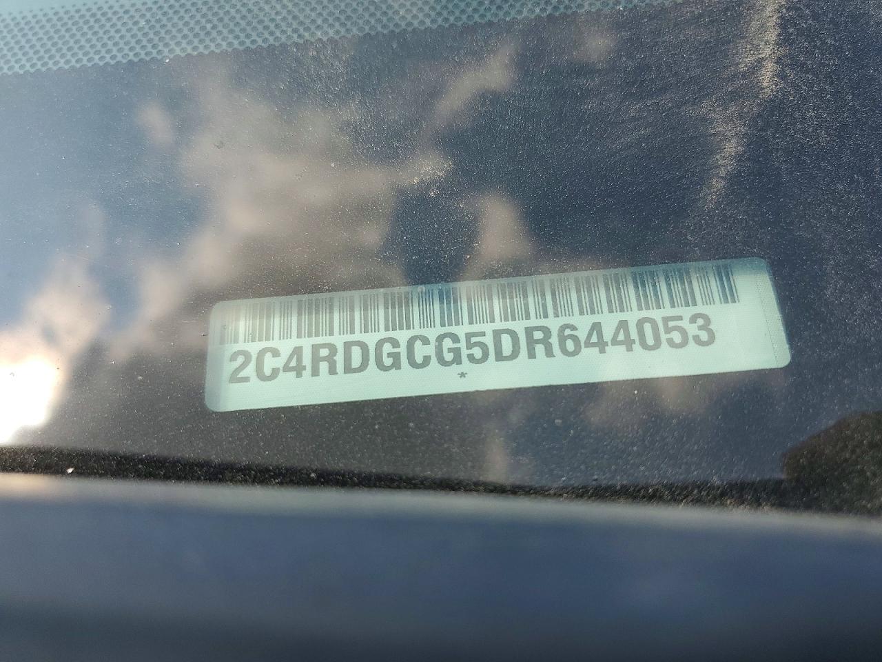2013 Dodge Grand Caravan Sxt Gray vin: 2C4RDGCG5DR644053