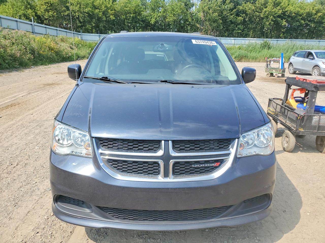 2013 Dodge Grand Caravan Sxt Gray vin: 2C4RDGCG5DR644053