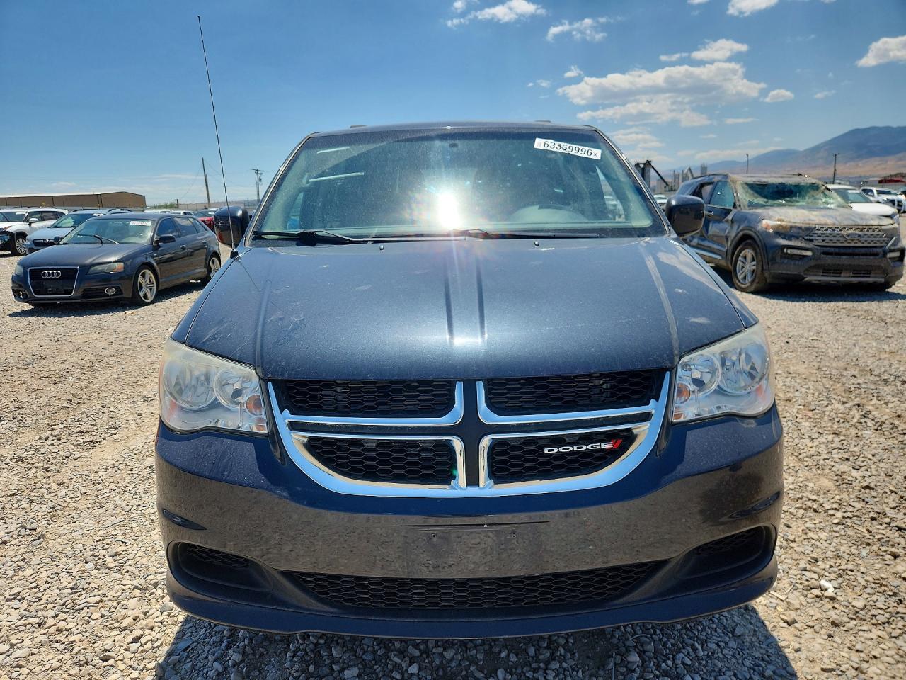 2013 Dodge Grand Caravan Sxt Black vin: 2C4RDGCG5DR655294