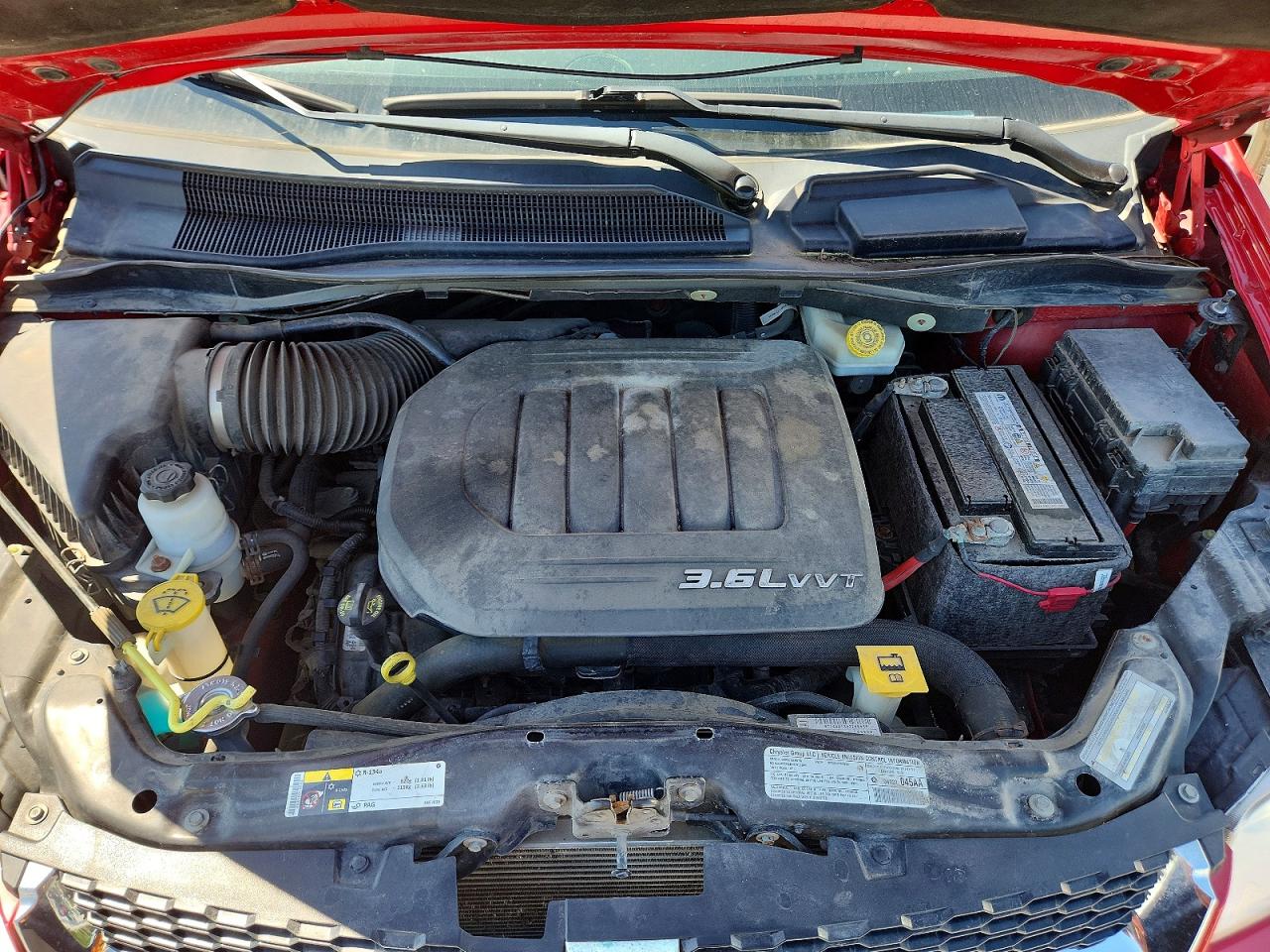 2013 Dodge Grand Caravan Sxt Red vin: 2C4RDGCG5DR661838