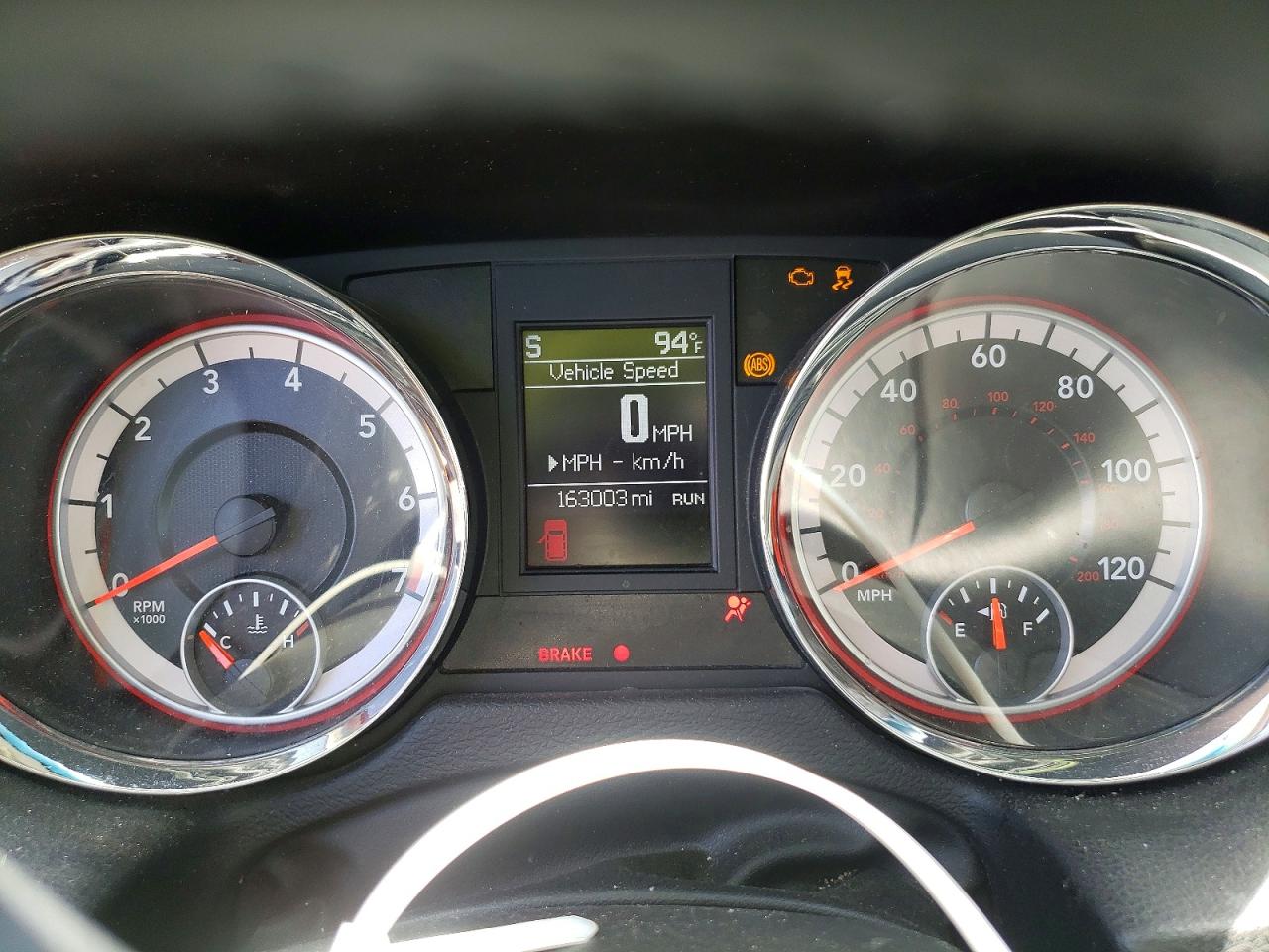 2013 Dodge Grand Caravan Sxt White vin: 2C4RDGCG5DR717695