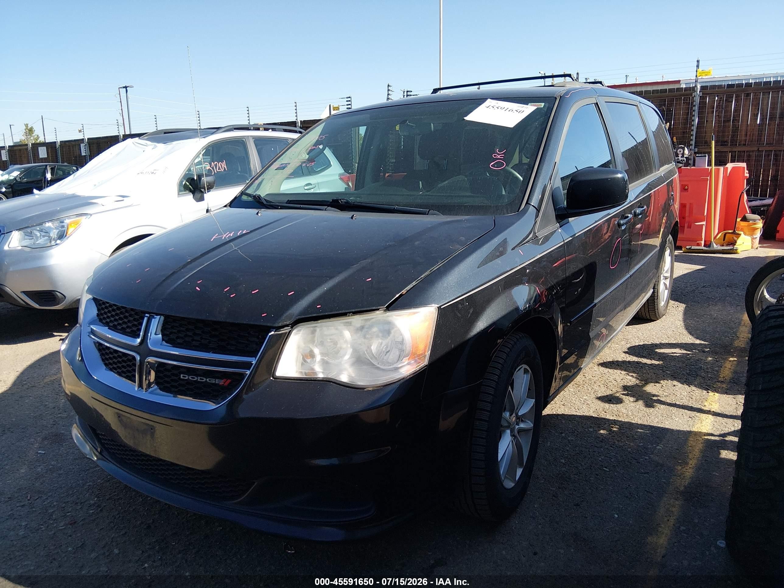 2013 Dodge Grand Caravan Sxt Blue vin: 2C4RDGCG5DR740247